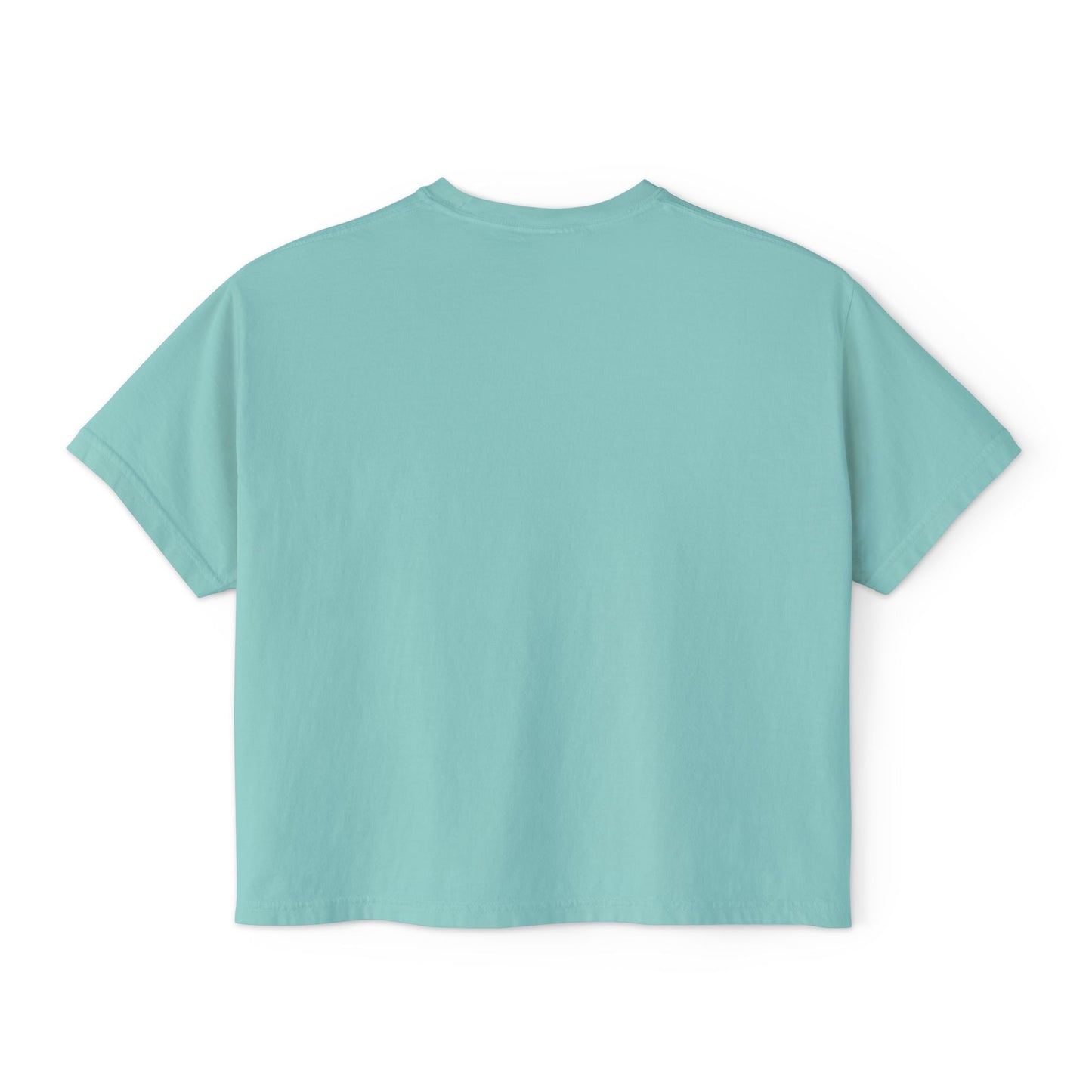 Fearless Female Boxy Tee — Empowerment T‑Shirt with Raised Fist Graphic