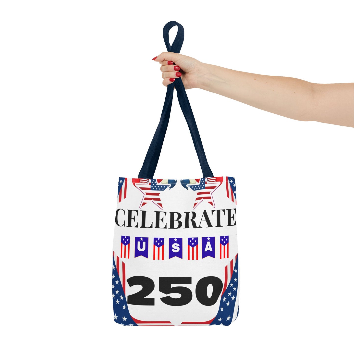 Celebrate USA 250 Tote Bag | 4th of July bag for firework