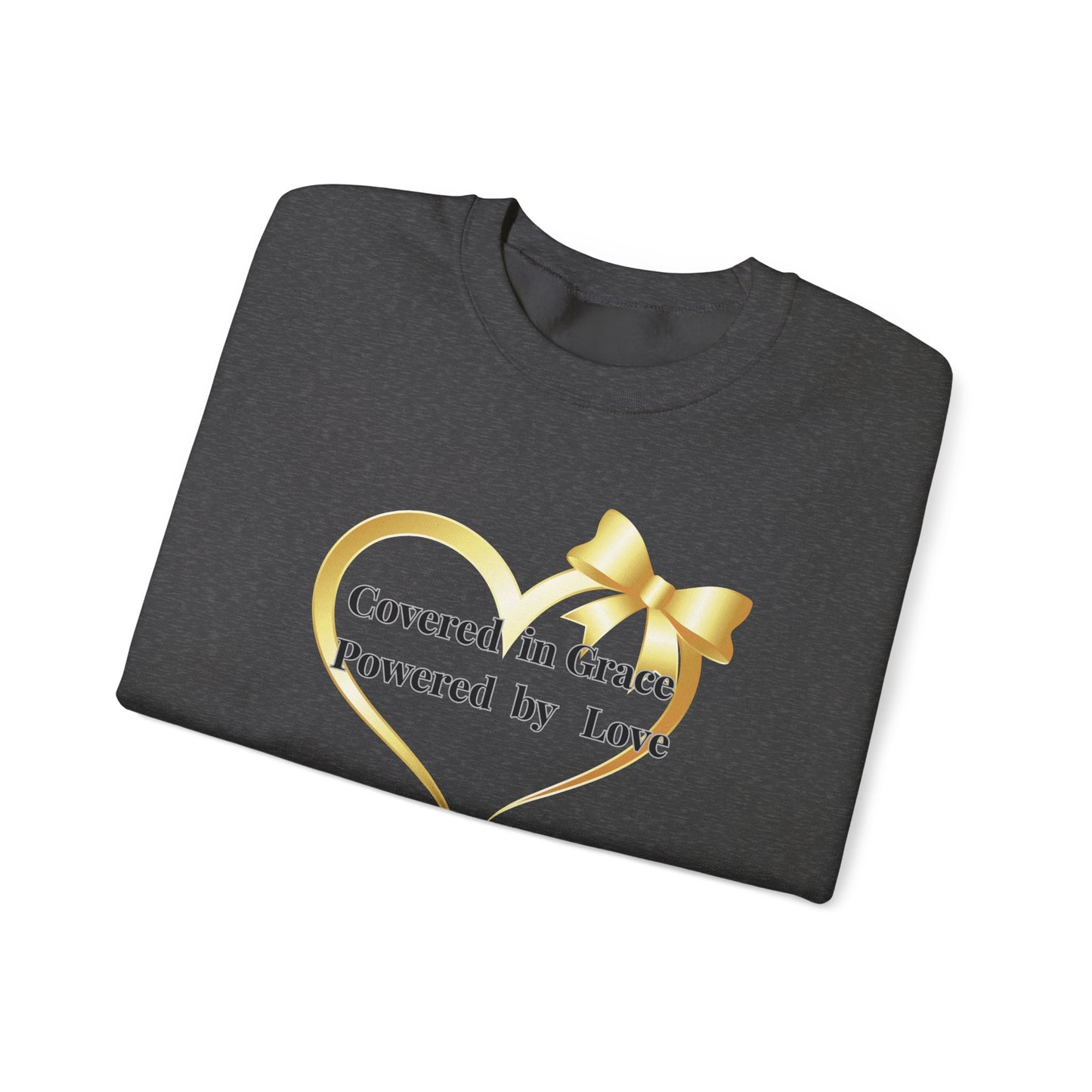 Our Queen Crewneck Sweatshirt — Gold Crown Graphic Pullover