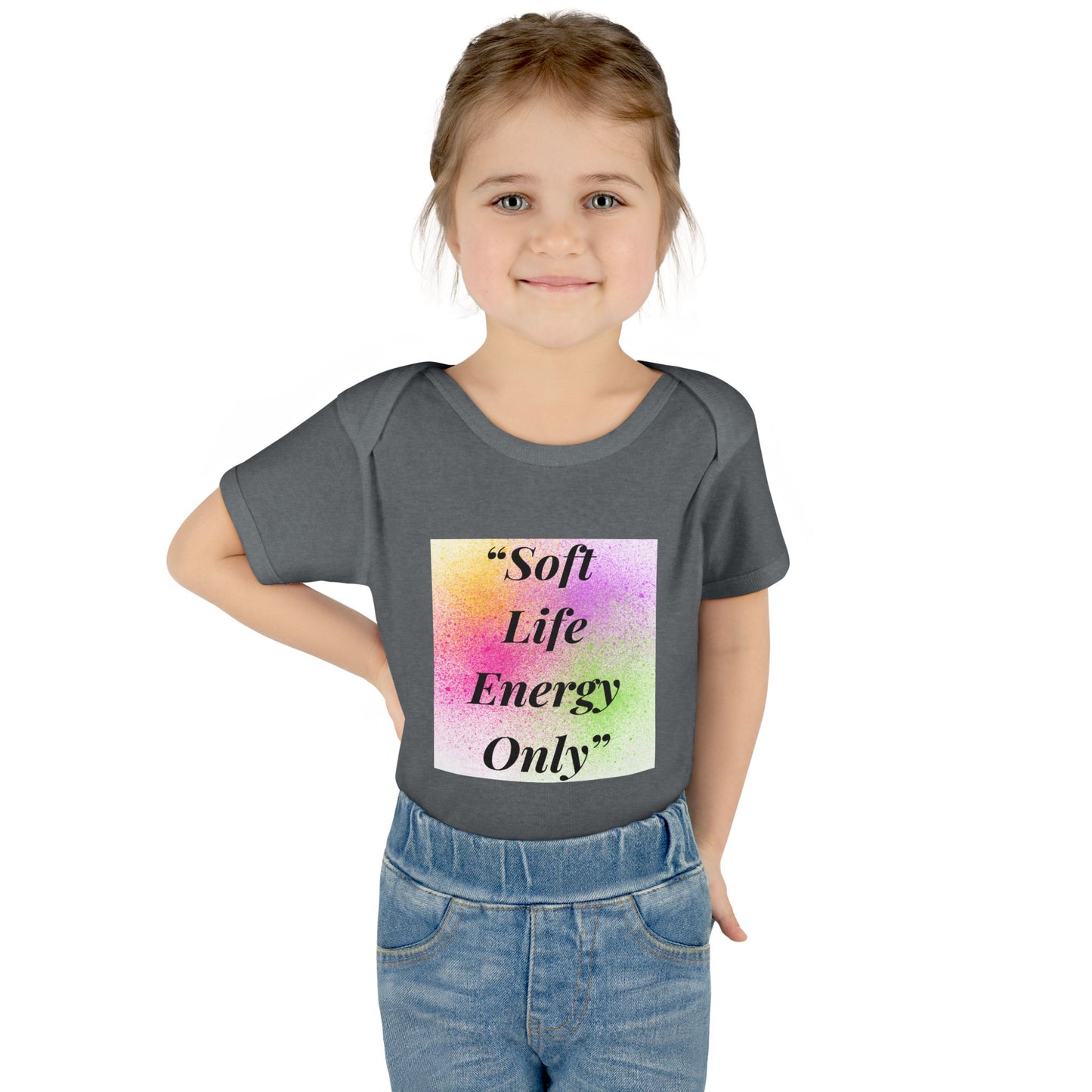 Cute Soft Life Energy Only Baby Bodysuit