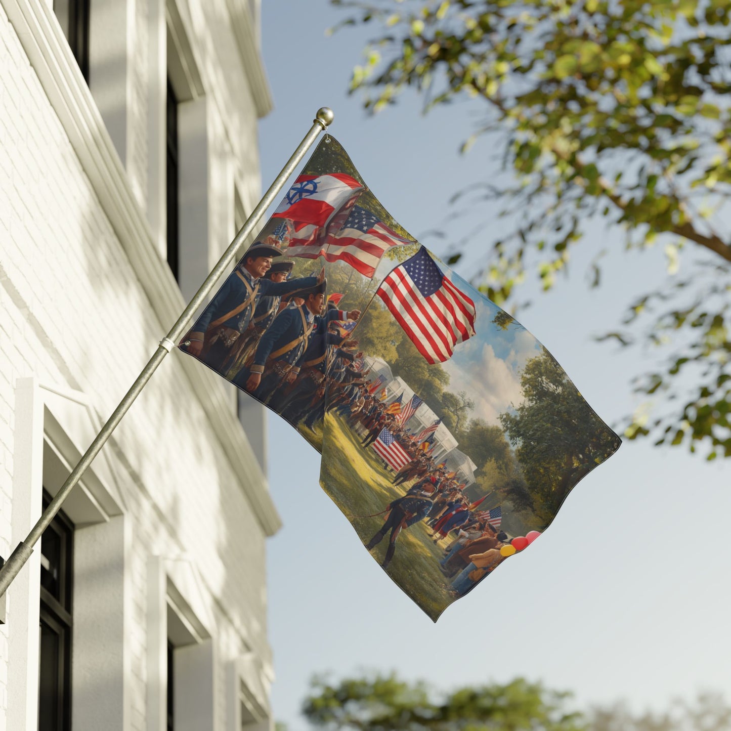 Historic usa flag