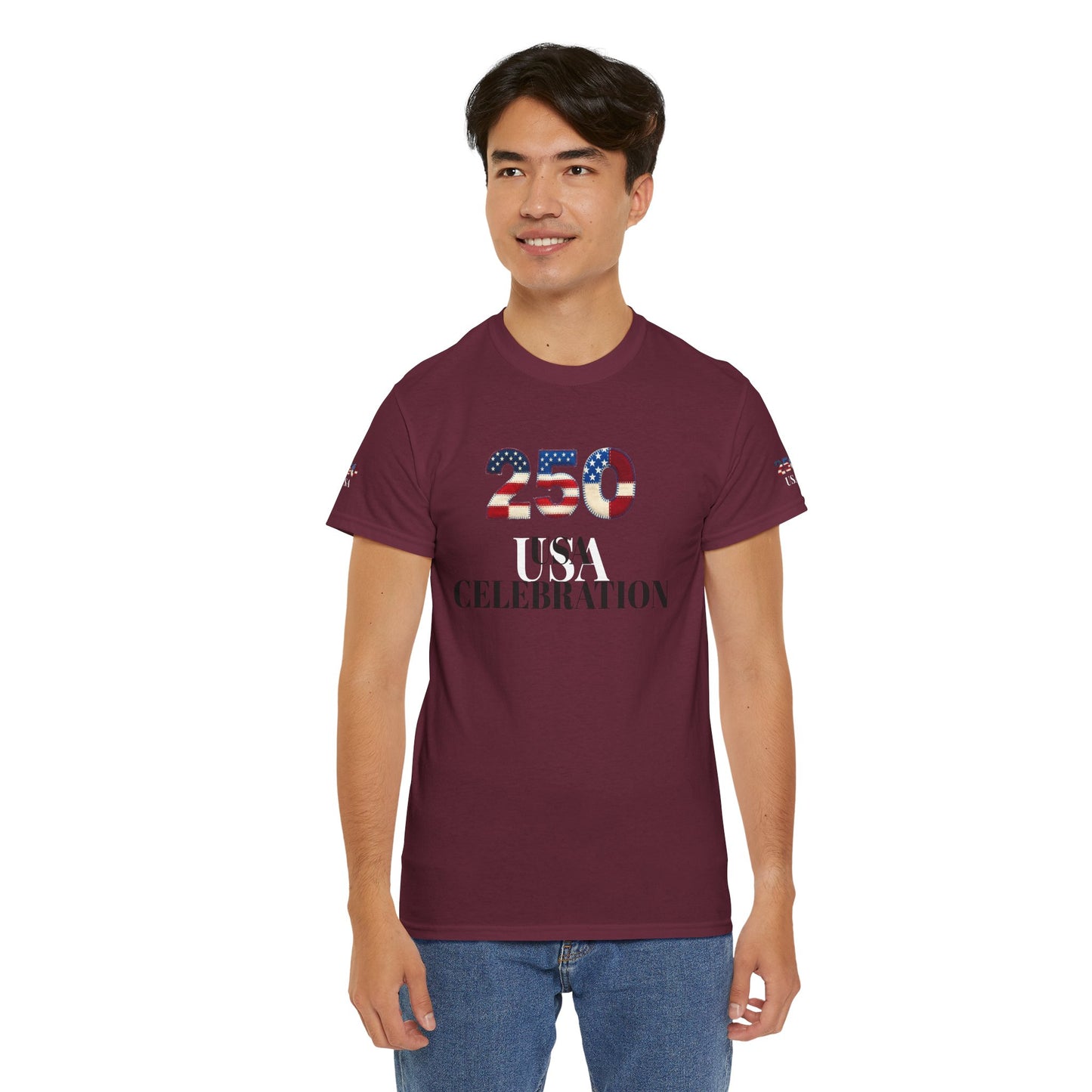250 USA Celebration T‑Shirt — Patriotic 4th of July Tee