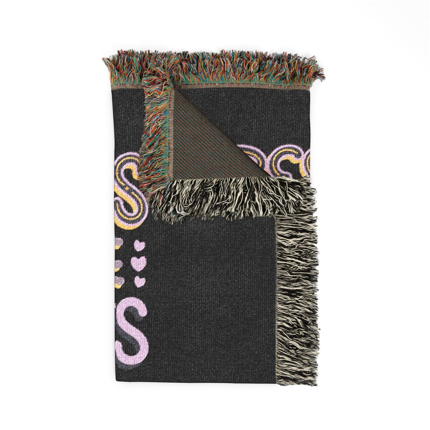 Restless for the Restless Heart Graphic Woven Blanket | Cozy Throw