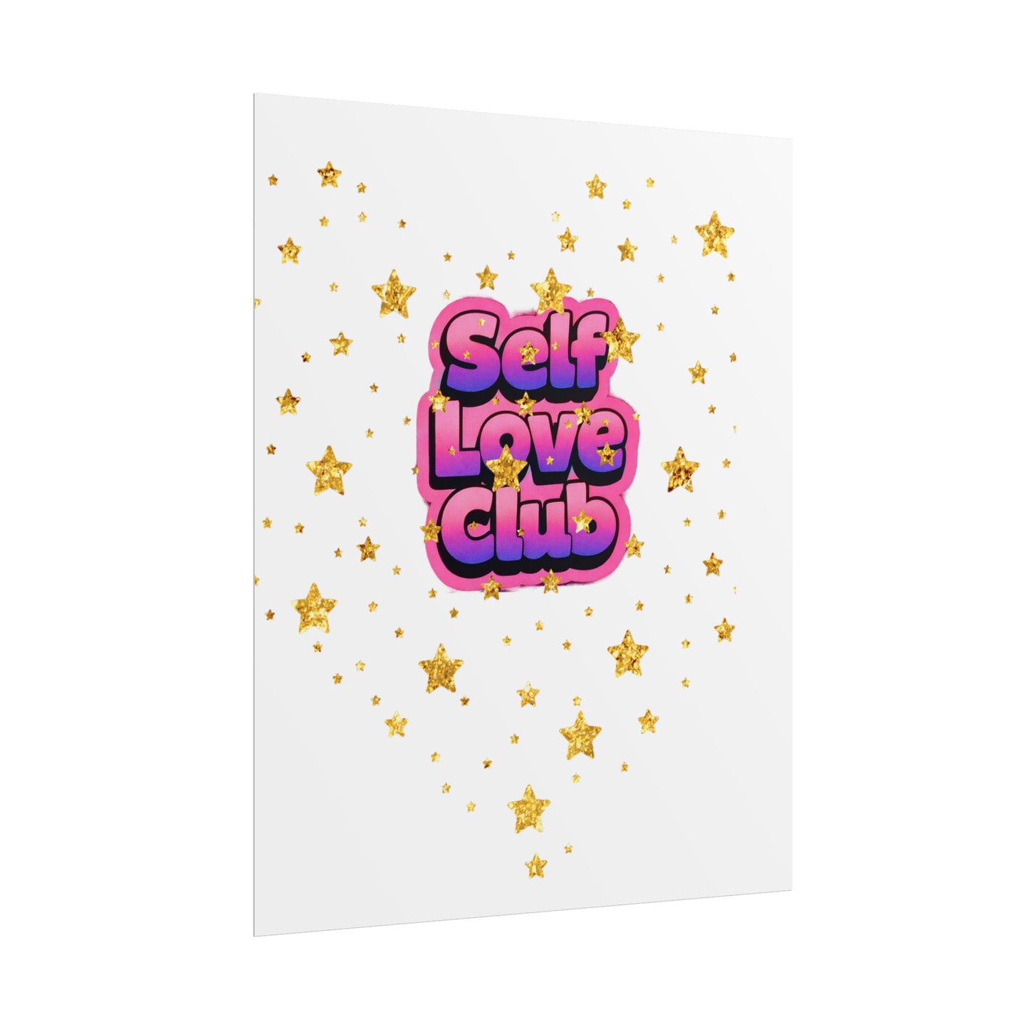 Self Love Club Poster FOR GIRLS