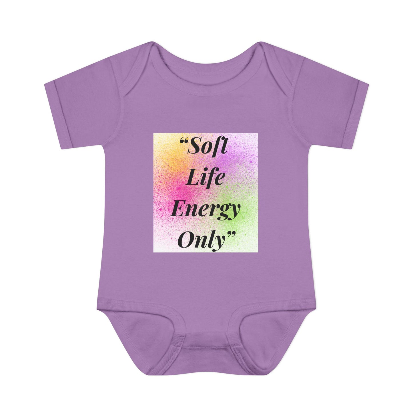Cute Soft Life Energy Only Baby Bodysuit