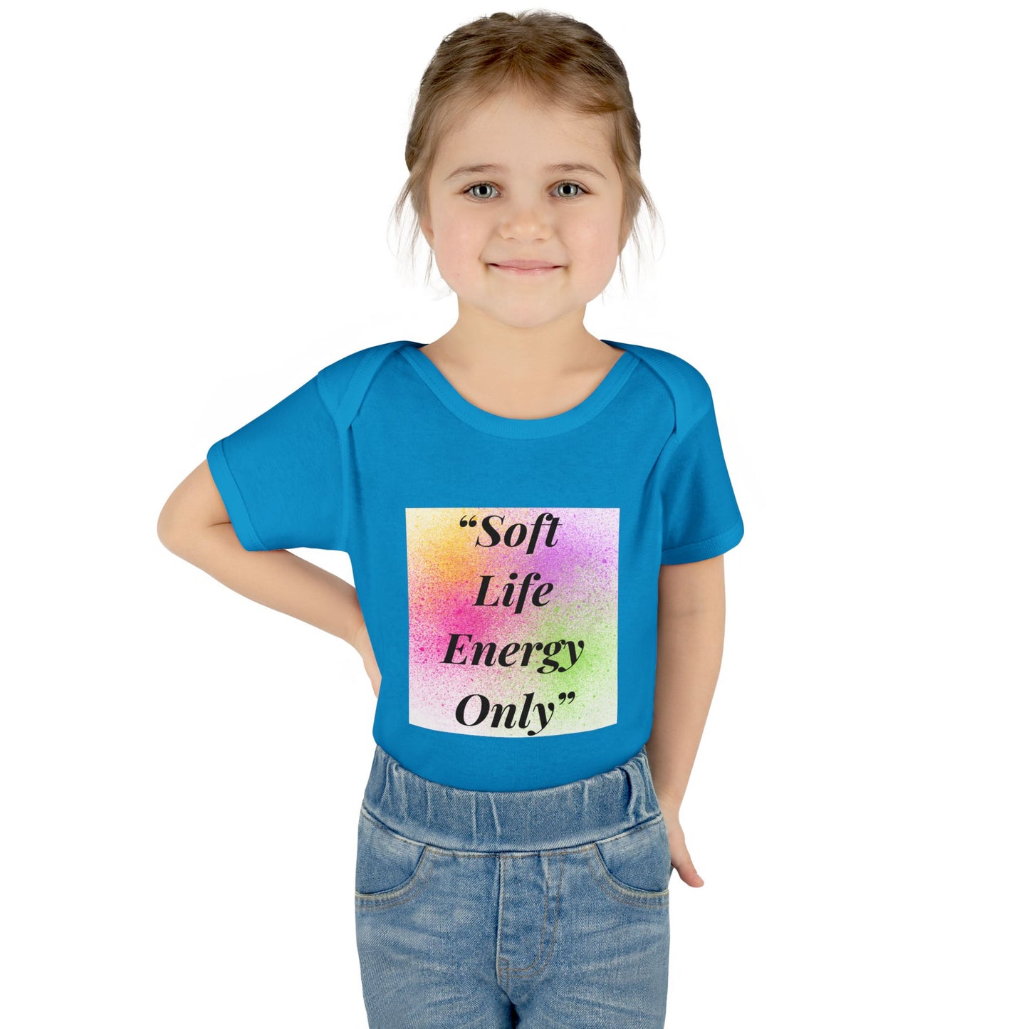 Cute Soft Life Energy Only Baby Bodysuit