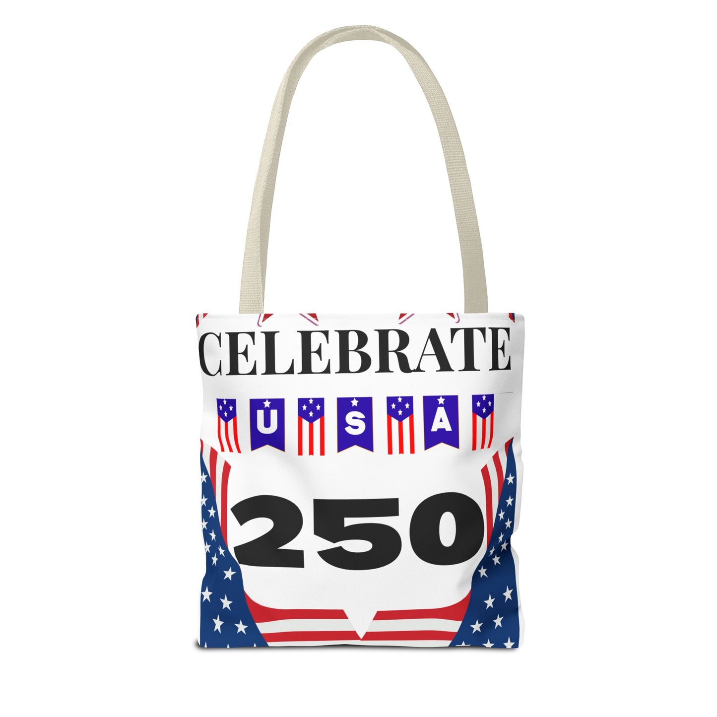 Celebrate USA 250 Tote Bag | 4th of July bag for firework
