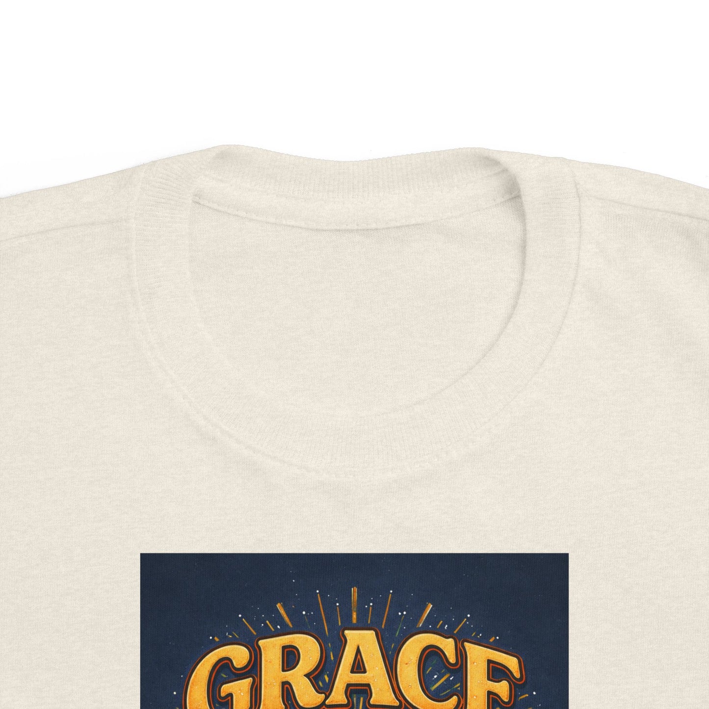 Grace Over Grind Retro Inspirational Toddler T-Shirt