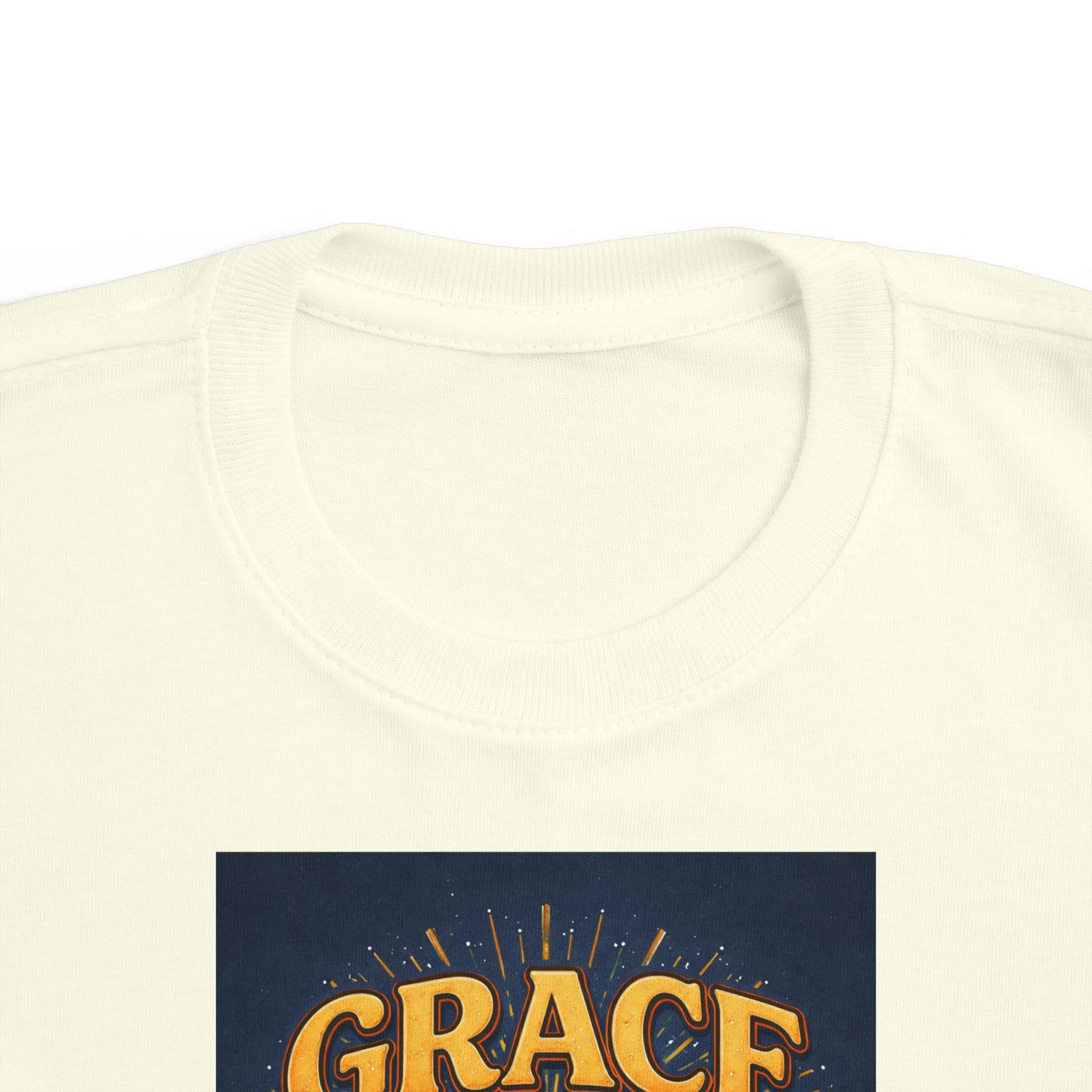 Grace Over Grind Retro Inspirational Toddler T-Shirt