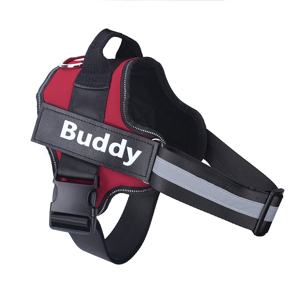 Personalized  NO PULL  Pet Harness Vest For Small Large Dog Custom Patch Pet Supplies
