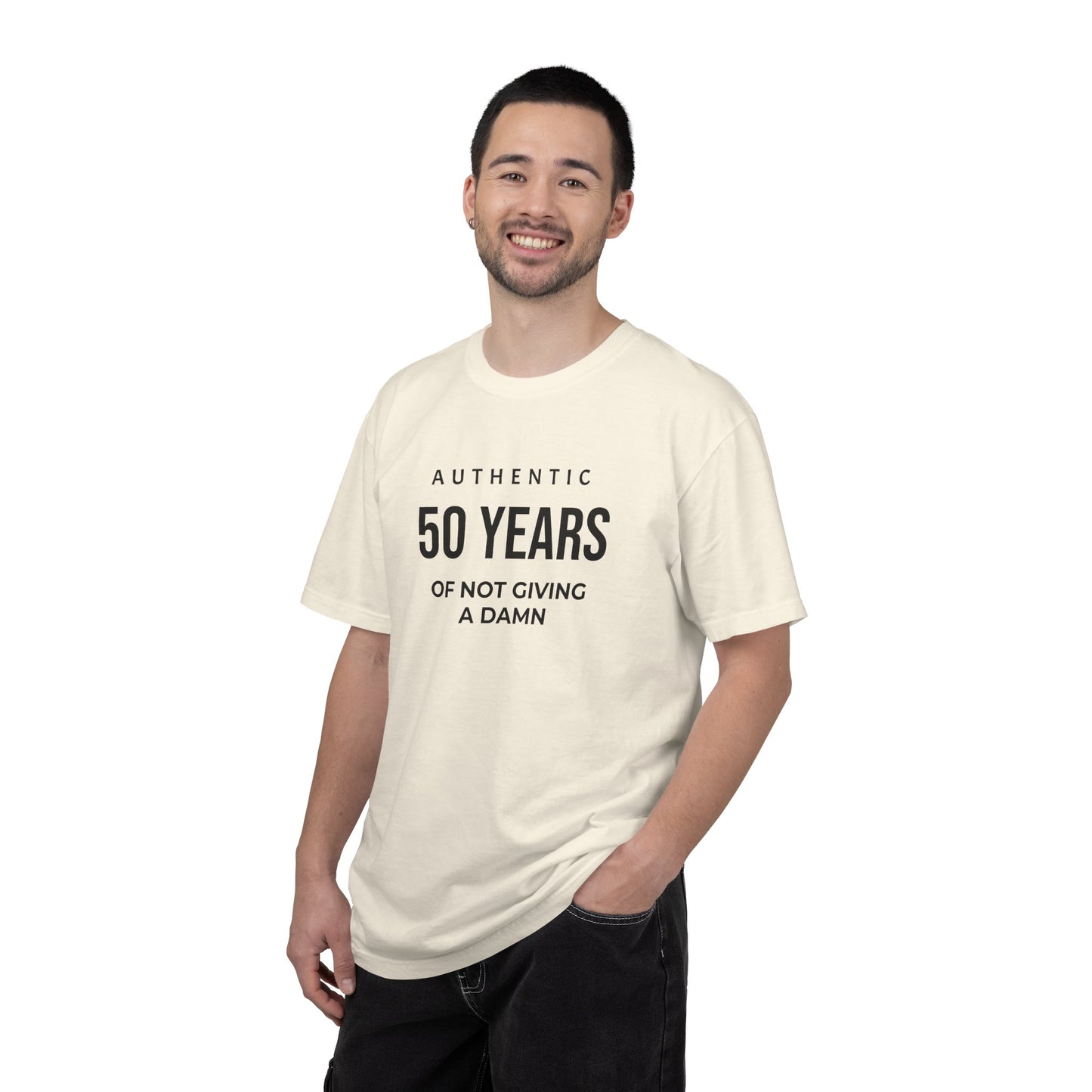 50 Years of Not Giving a Damn T-Shirt — Funny 50th Birthday Tee