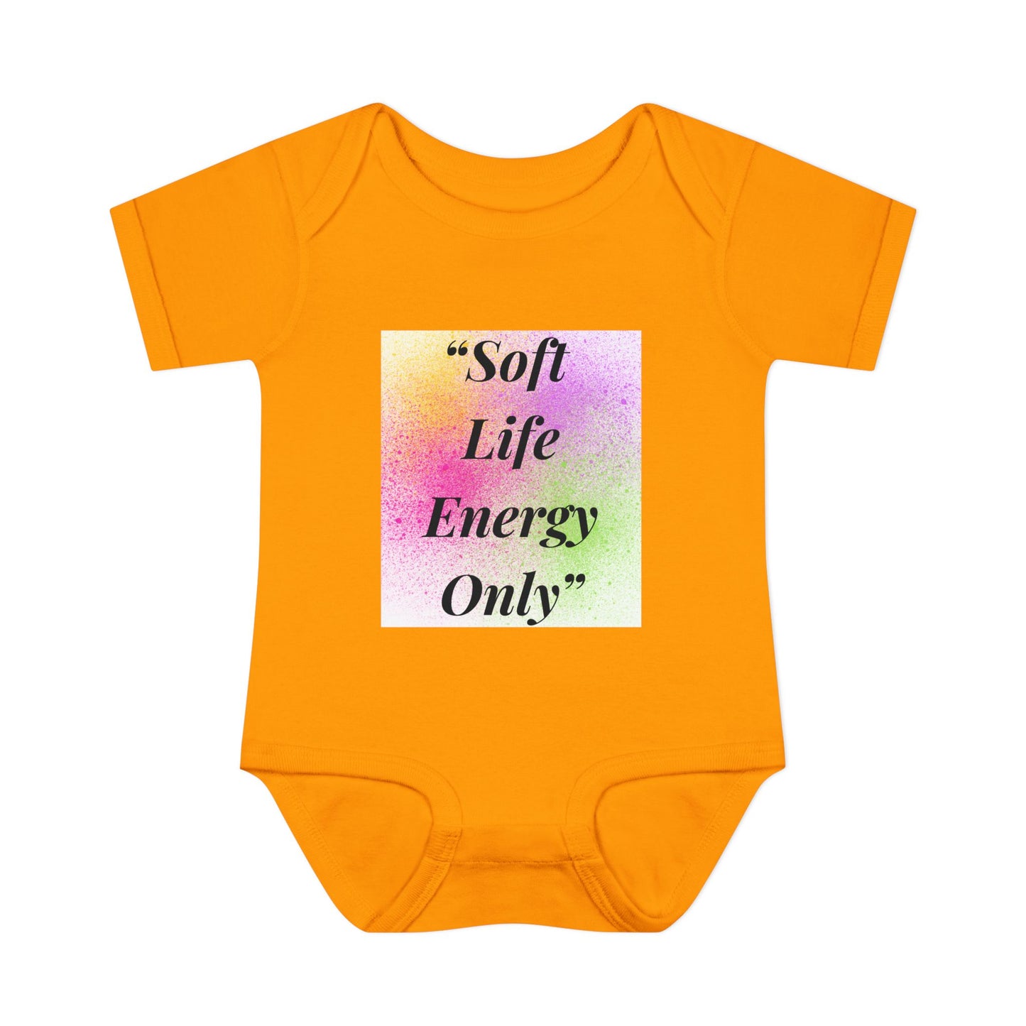 Cute Soft Life Energy Only Baby Bodysuit