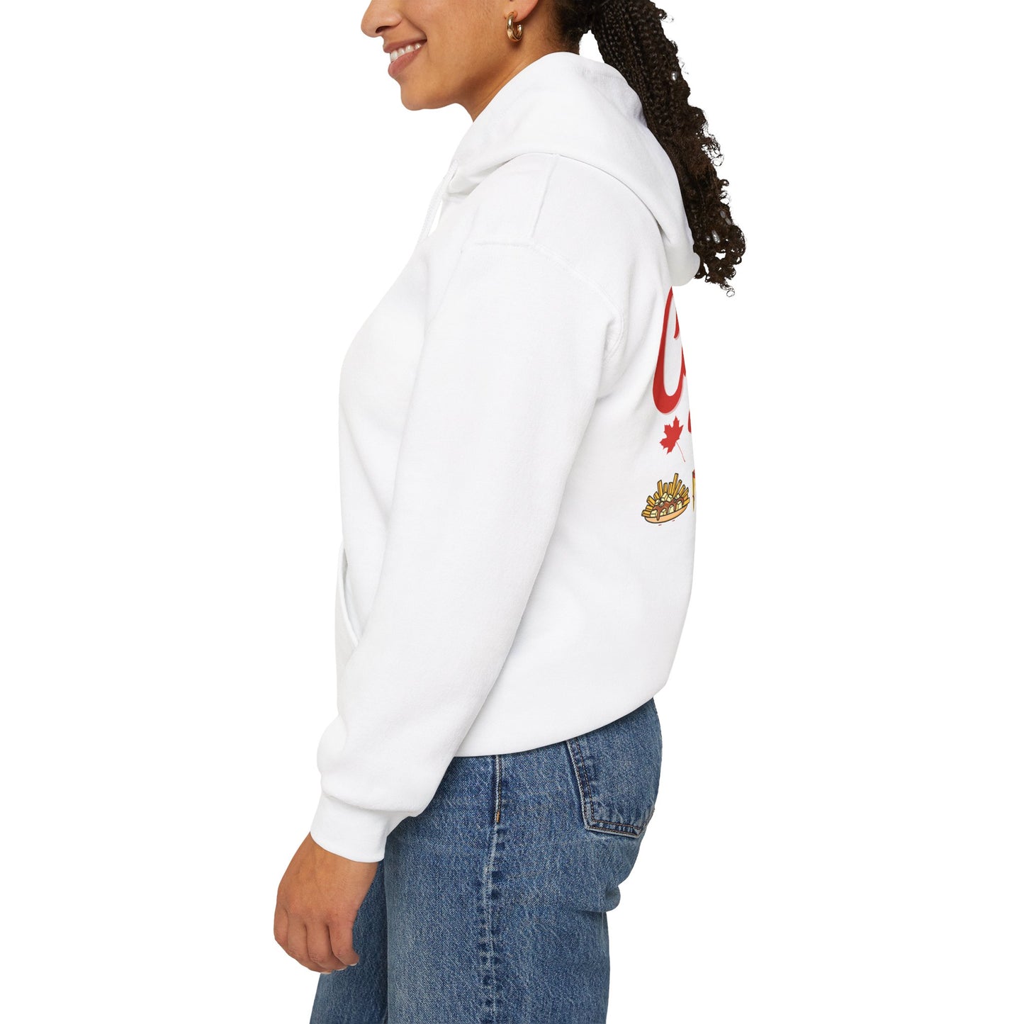 Canada Day Hoodie — "Happy Canada Day! Proud Canadian" Celebration Sweatshirt
