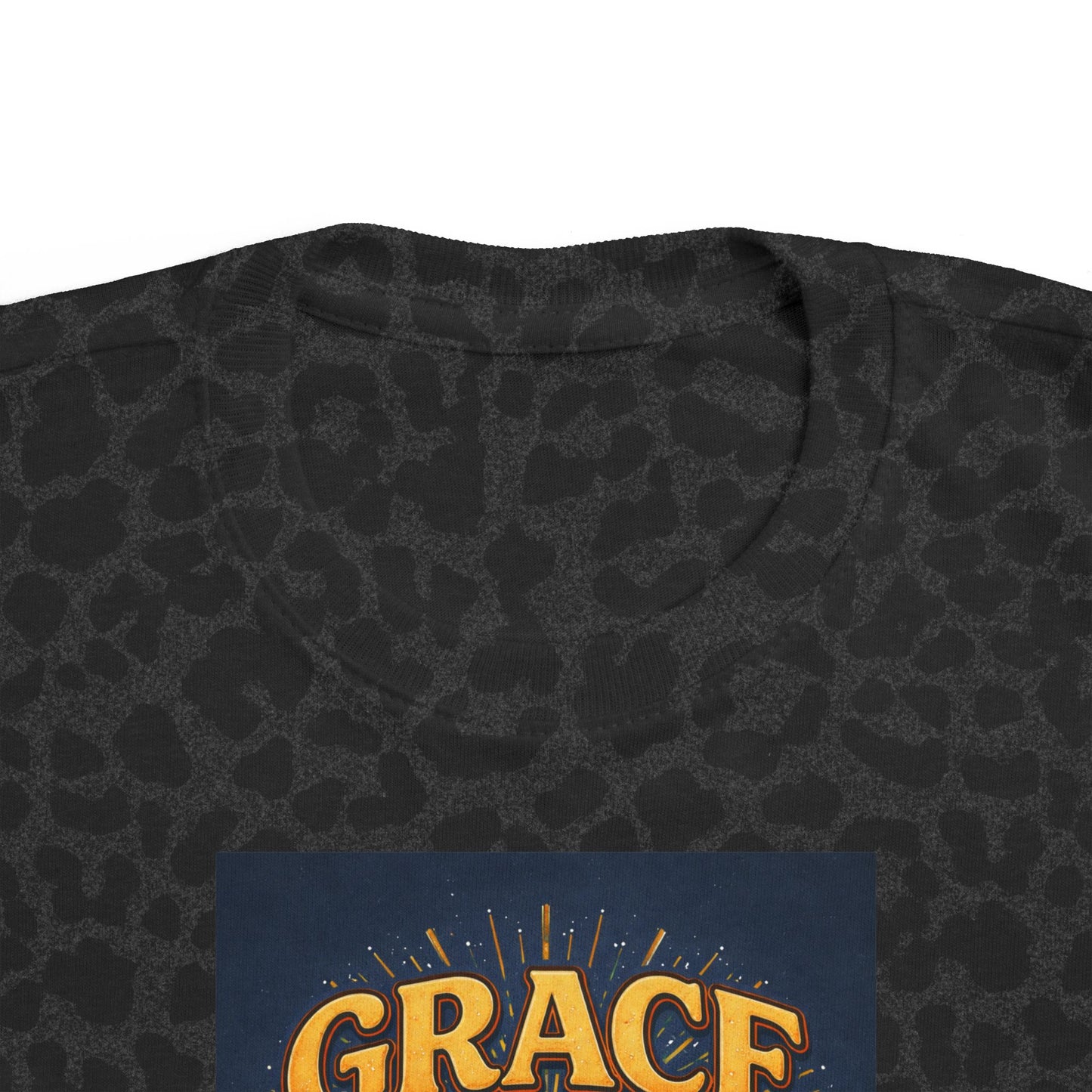 Grace Over Grind Retro Inspirational Toddler T-Shirt