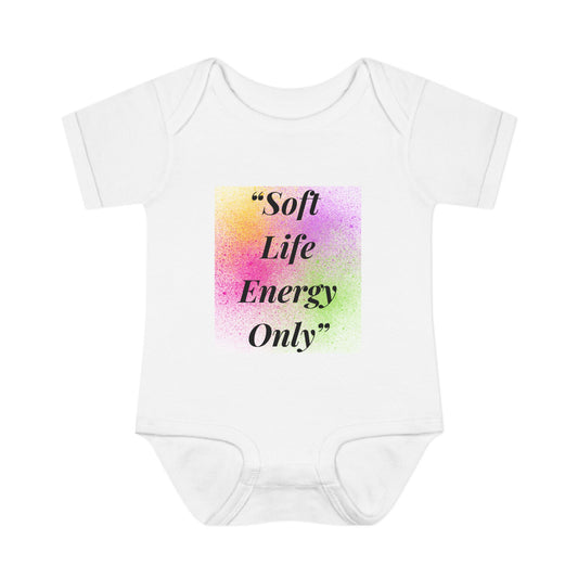 Cute Soft Life Energy Only Baby Bodysuit