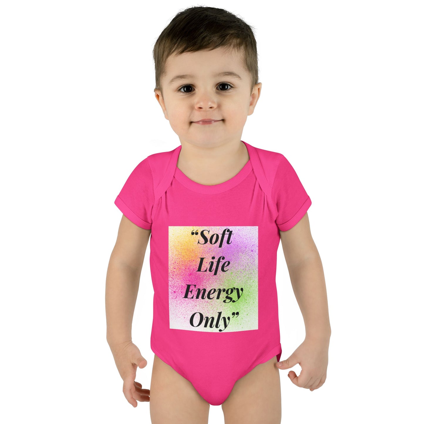 Cute Soft Life Energy Only Baby Bodysuit