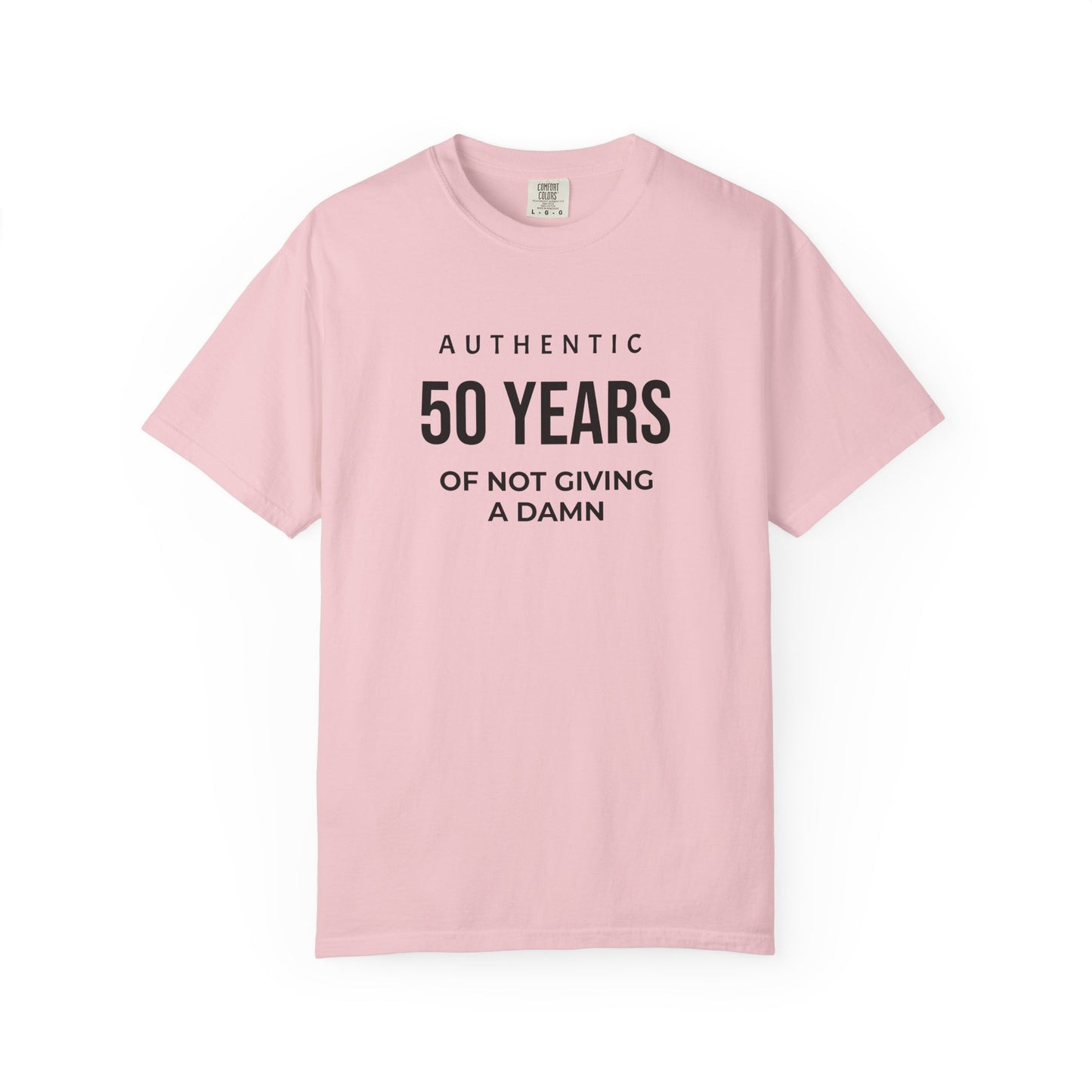 50 Years of Not Giving a Damn T-Shirt — Funny 50th Birthday Tee