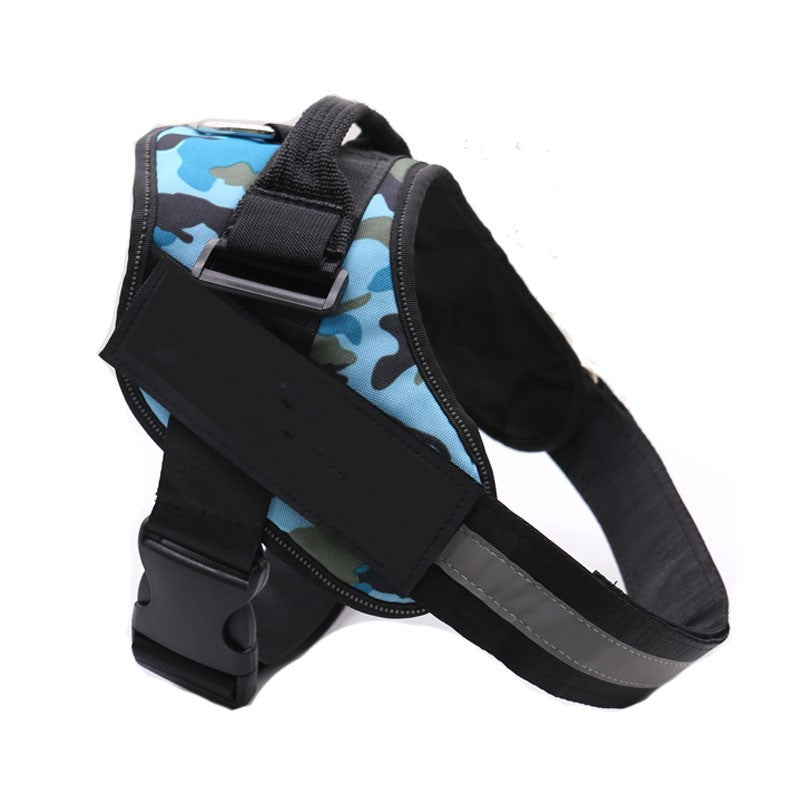Personalized  NO PULL  Pet Harness Vest For Small Large Dog Custom Patch Pet Supplies