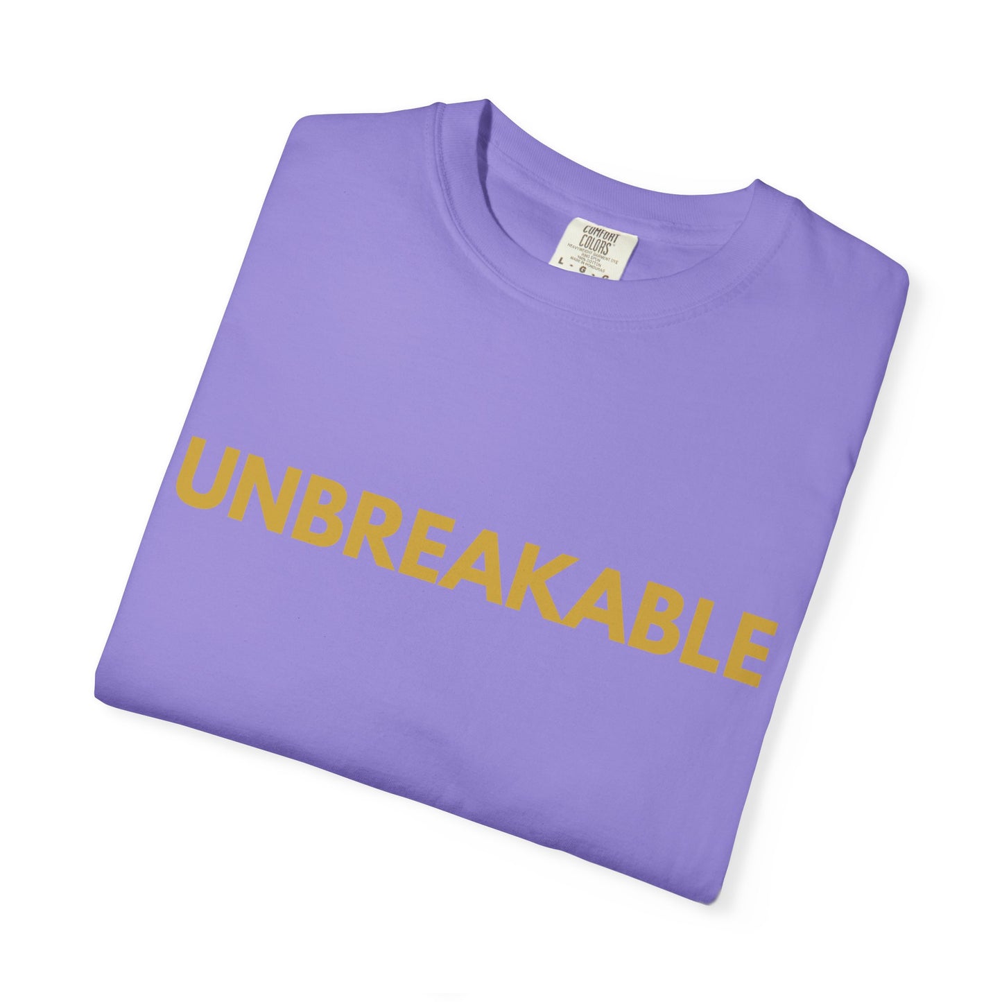 Resilience Tee — Minimalist Garment-Dyed T-Shirt for Calm Confidence