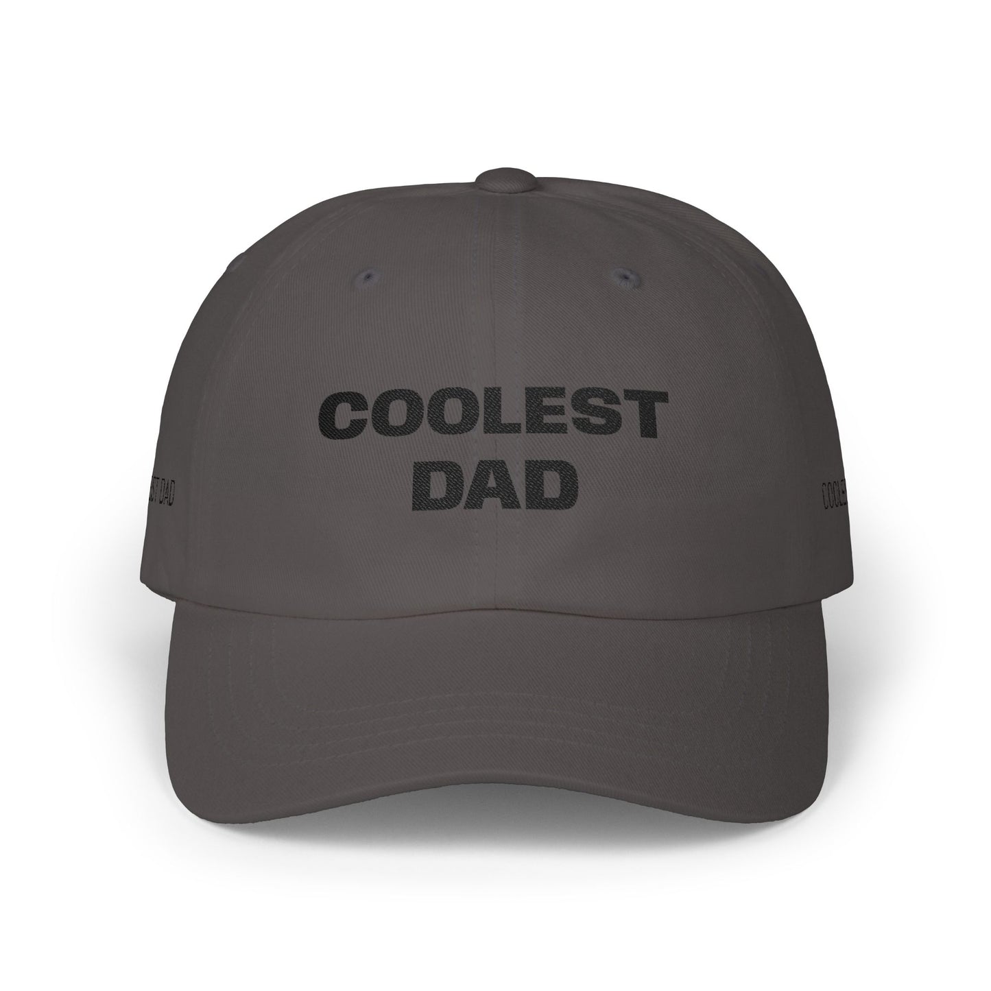 Coolest Dad Embroidered Cap — 'Coolest Dad' Front & 'EST 2007' Back