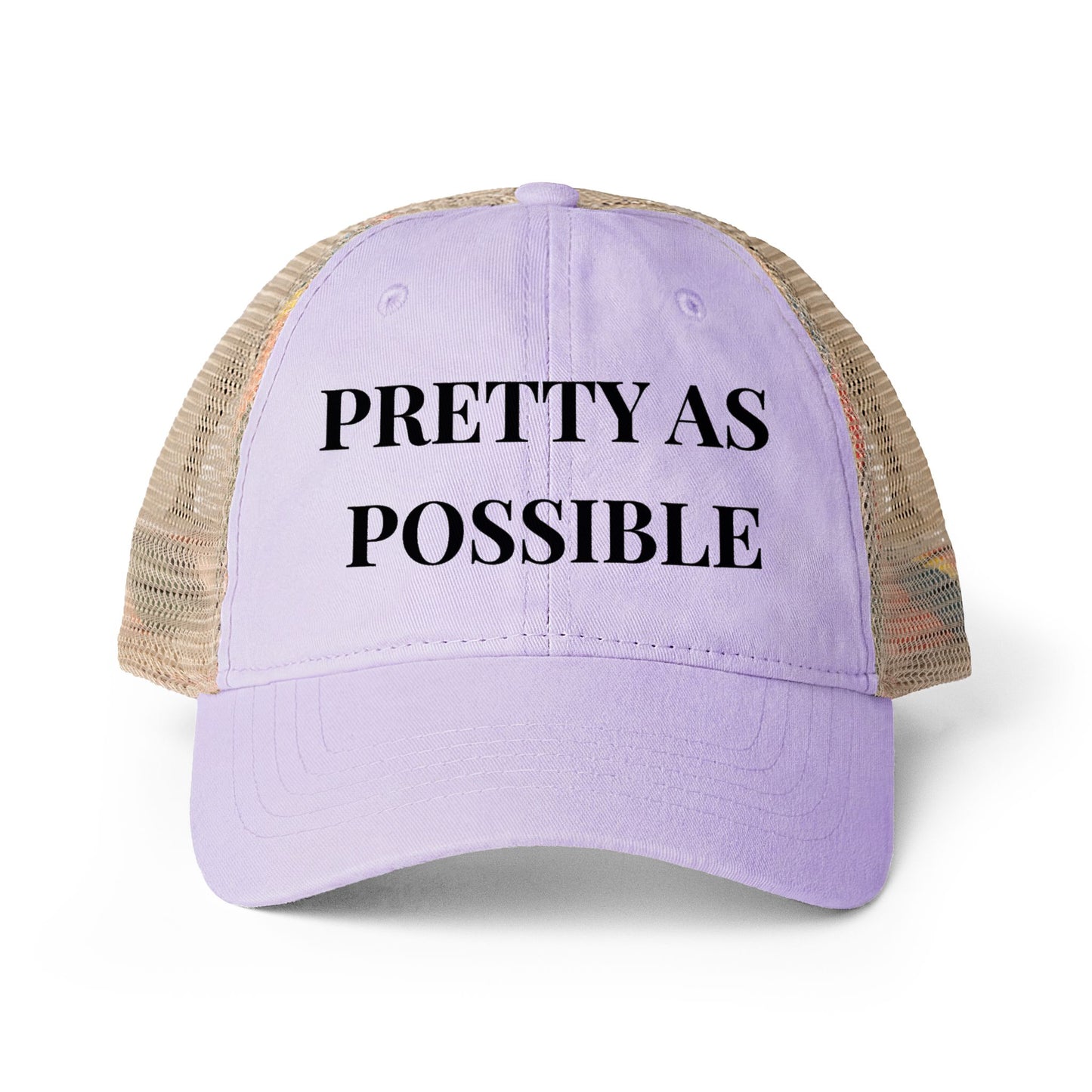Women's Washed Mesh-Back Cap