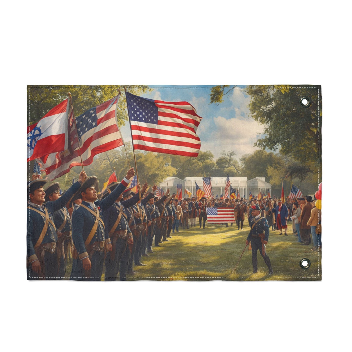 Historic usa flag
