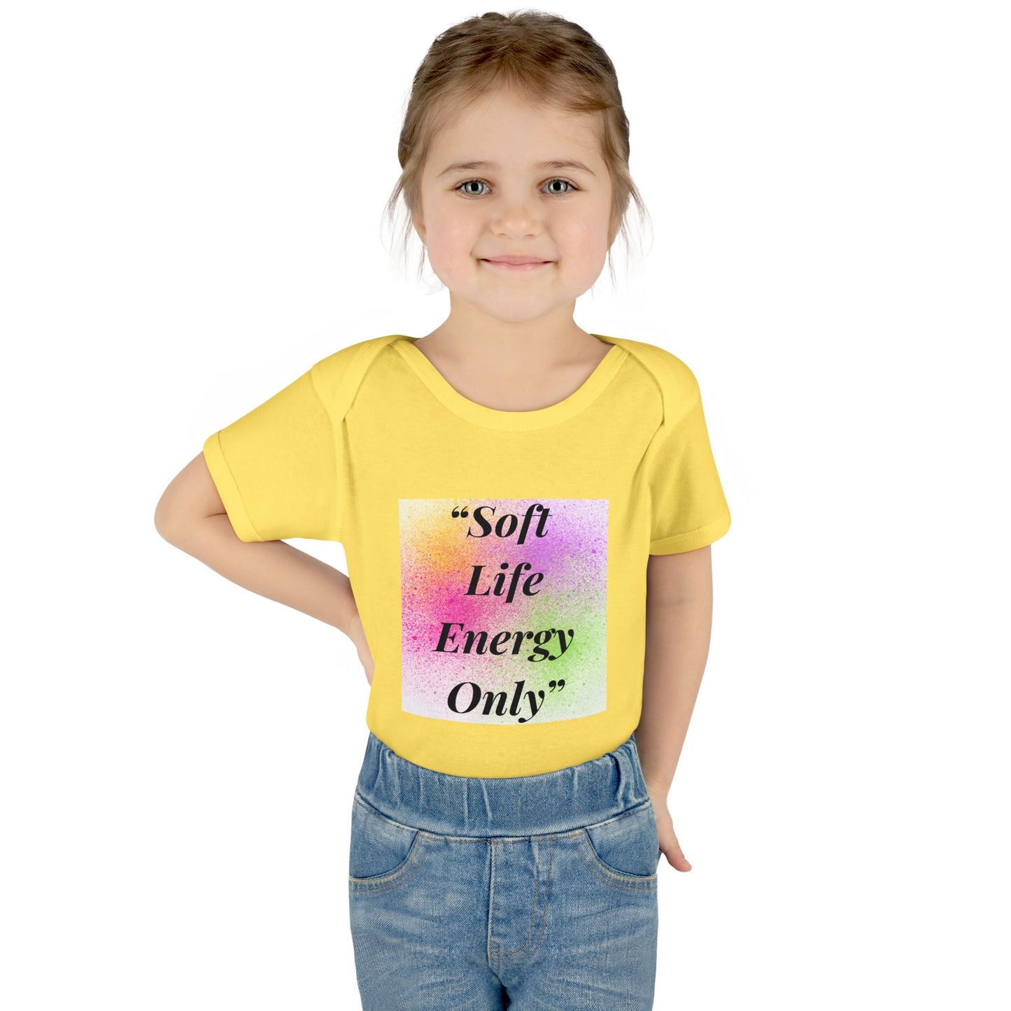 Cute Soft Life Energy Only Baby Bodysuit