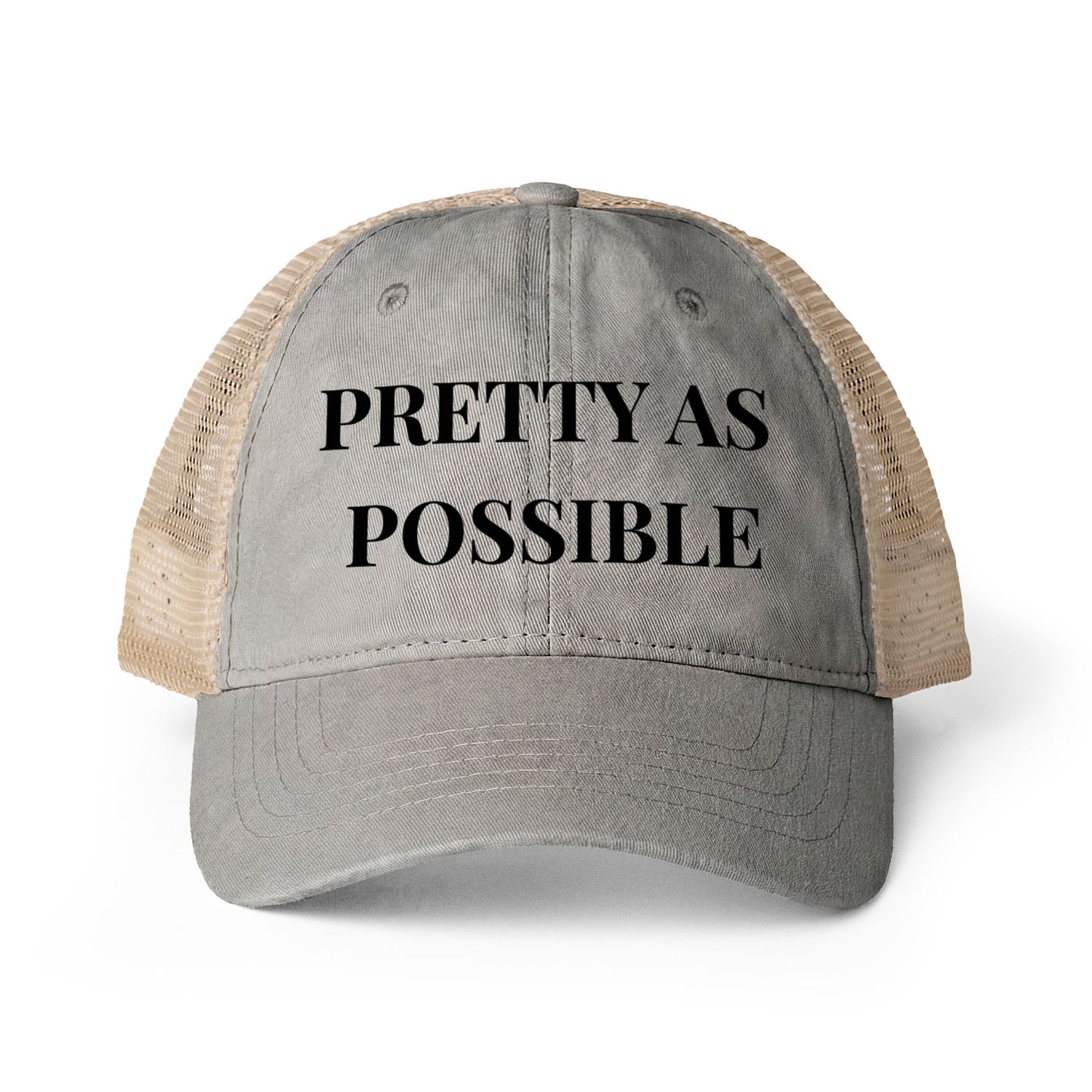 Women's Washed Mesh-Back Cap