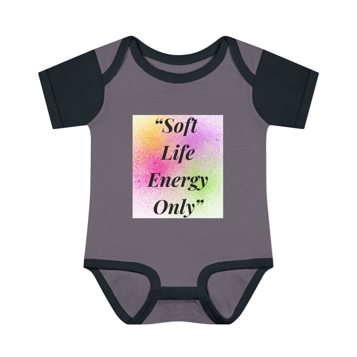 Cute Soft Life Energy Only Baby Bodysuit
