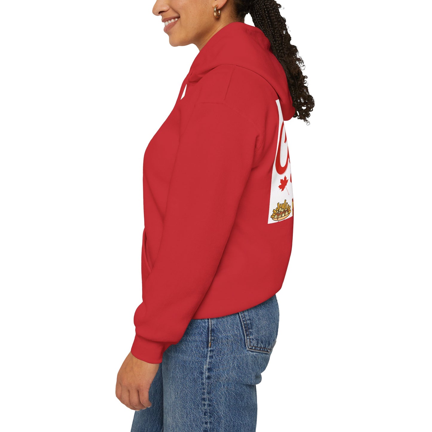 Canada Day Hoodie — "Happy Canada Day! Proud Canadian" Celebration Sweatshirt