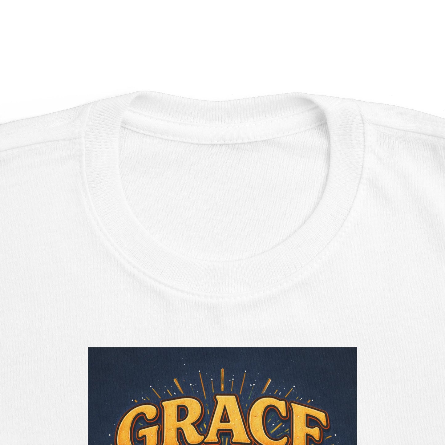 Grace Over Grind Retro Inspirational Toddler T-Shirt