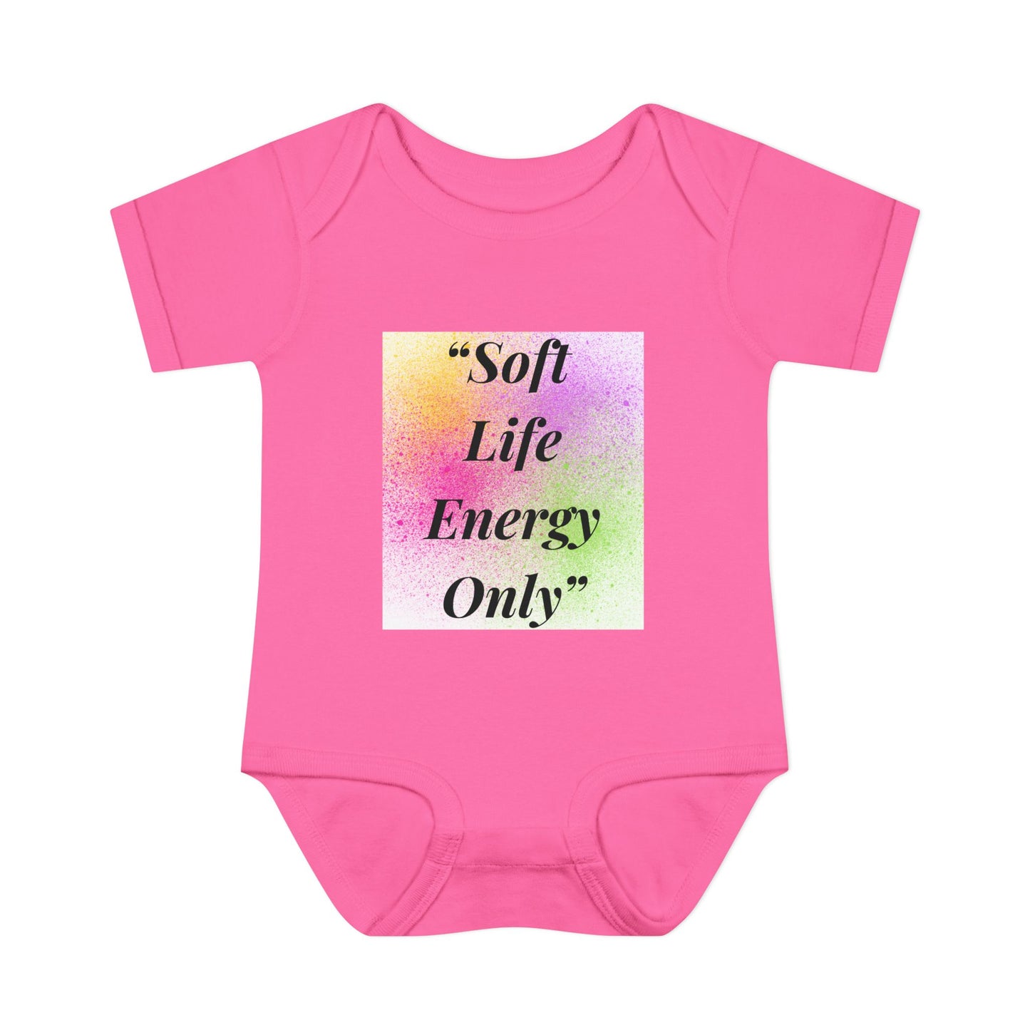 Cute Soft Life Energy Only Baby Bodysuit