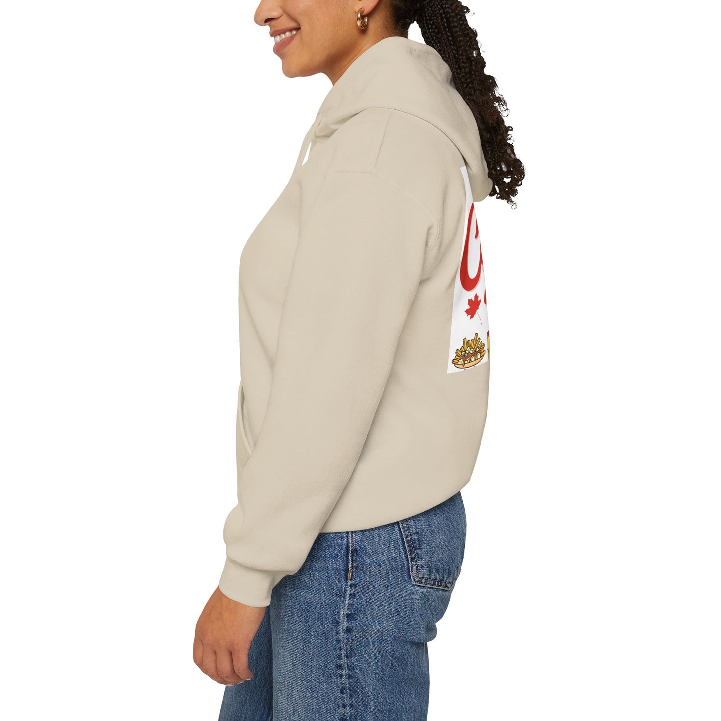 Canada Day Hoodie — "Happy Canada Day! Proud Canadian" Celebration Sweatshirt