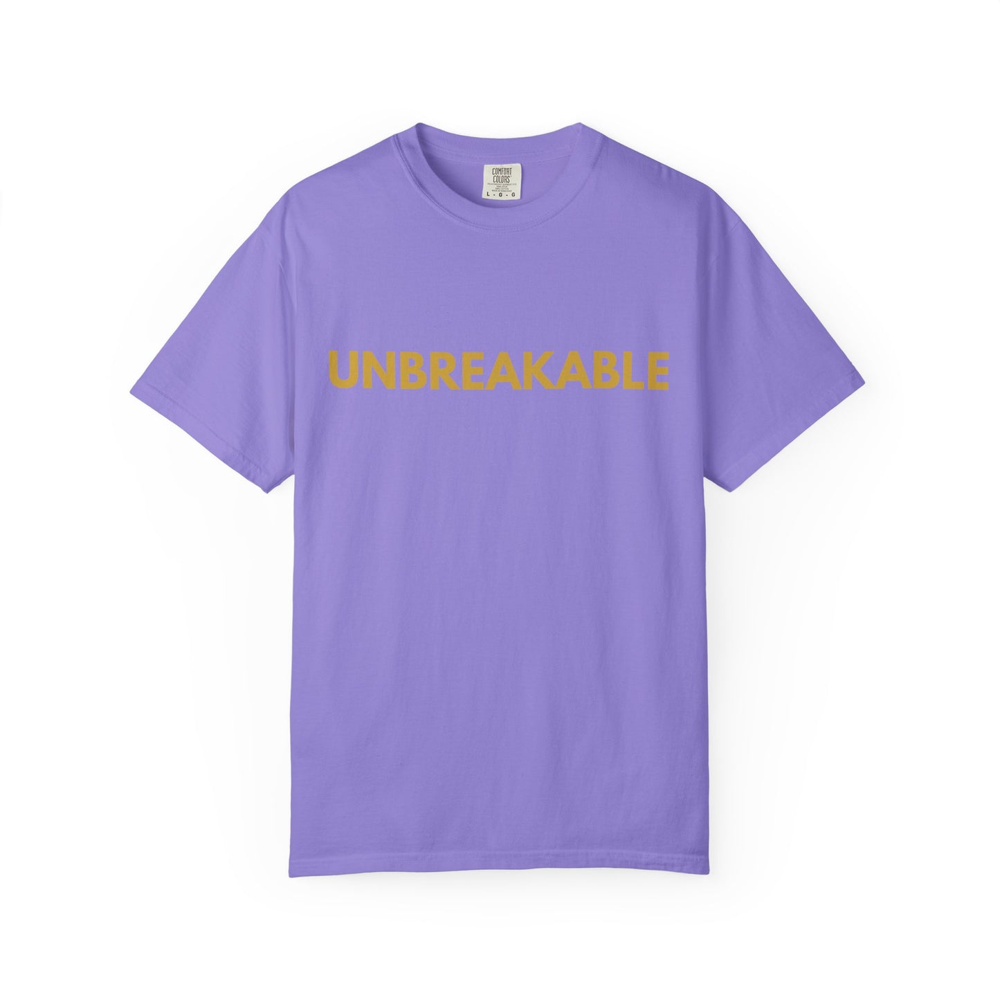 Resilience Tee — Minimalist Garment-Dyed T-Shirt for Calm Confidence