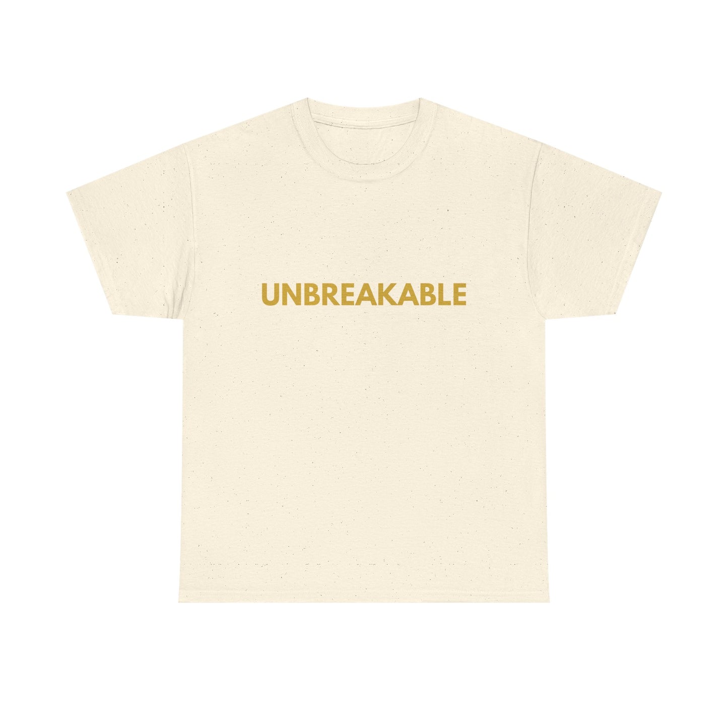 Unbreakable Tee — Minimal Bold Statement T‑Shirt