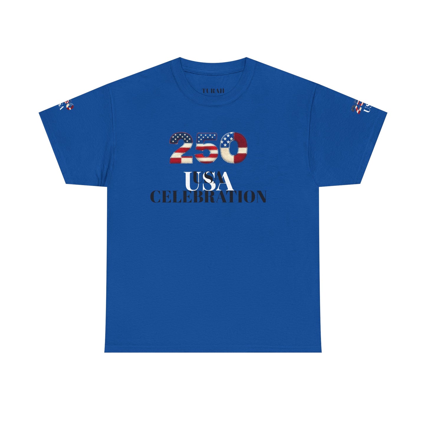 250 USA Celebration T‑Shirt — Patriotic 4th of July Tee