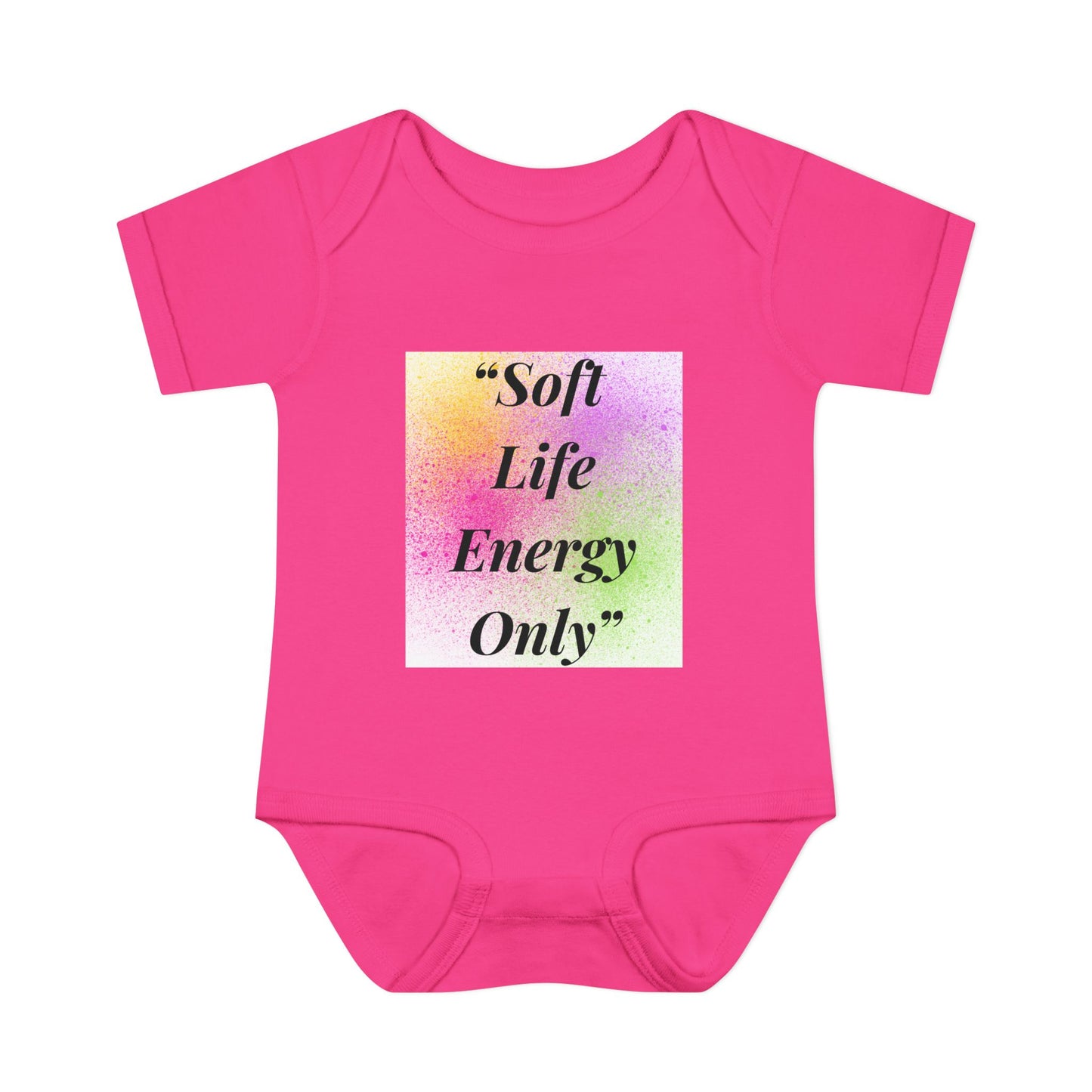 Cute Soft Life Energy Only Baby Bodysuit