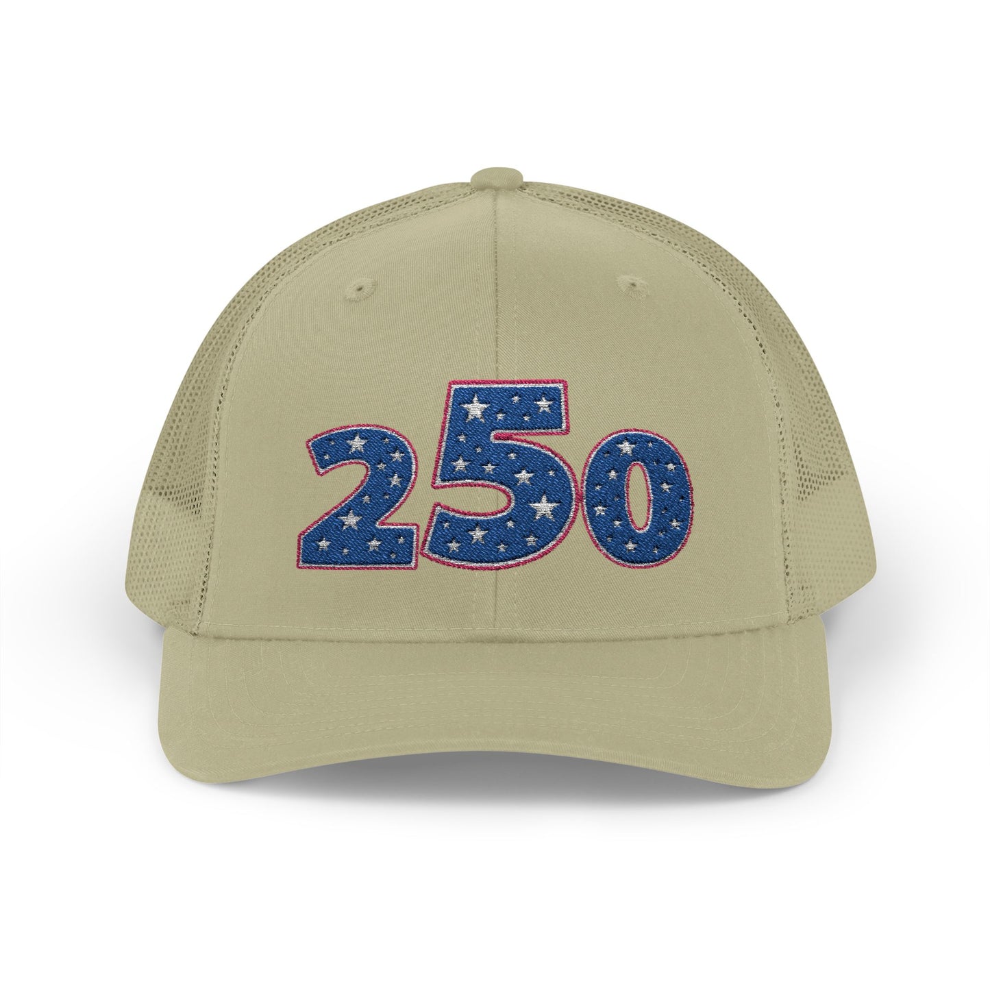 Blue Glitter 250 Patch Snapback Cap | Trucker Mesh Hat
