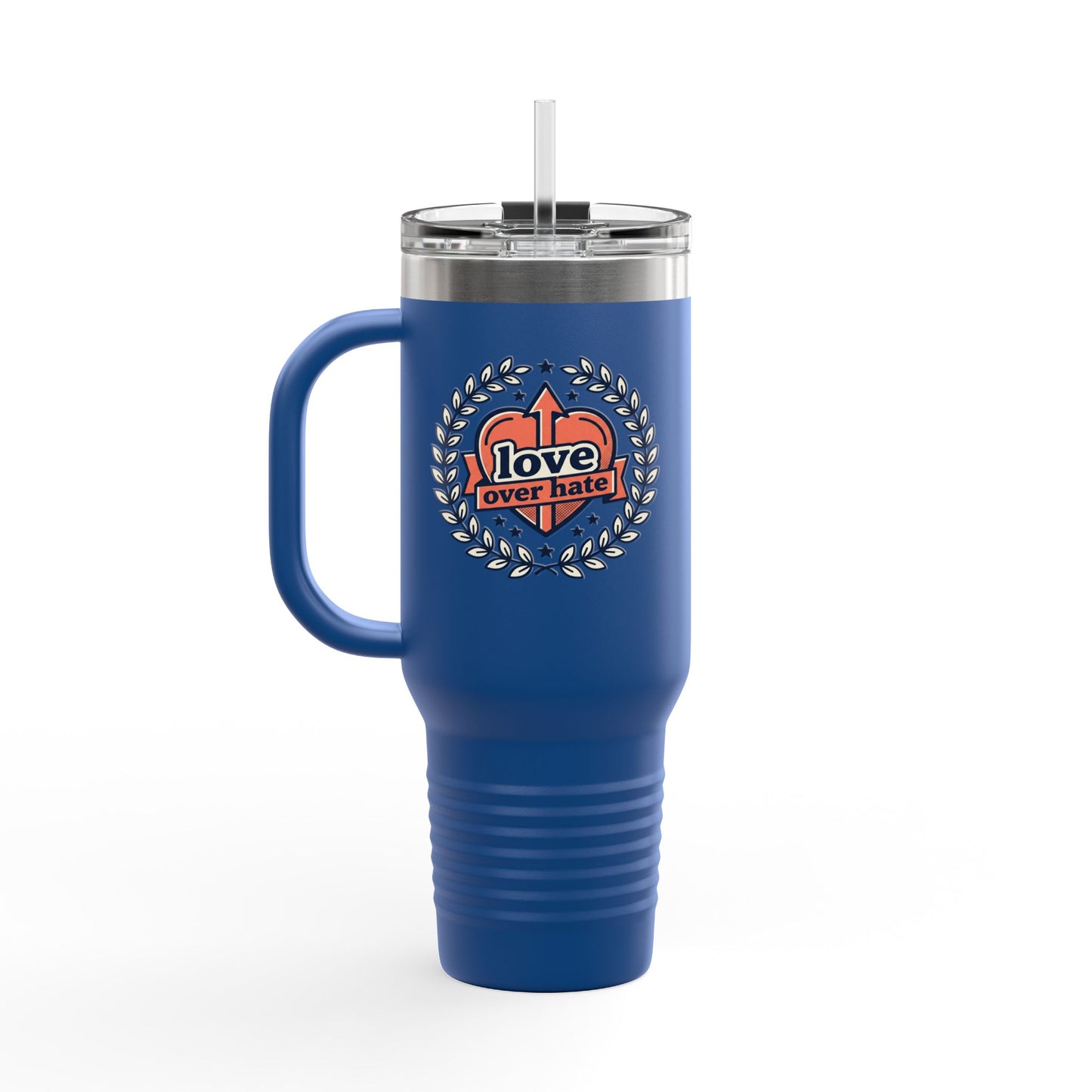 40oz Insulated Travel Mug — Multipack Sizes (White or Transparent)