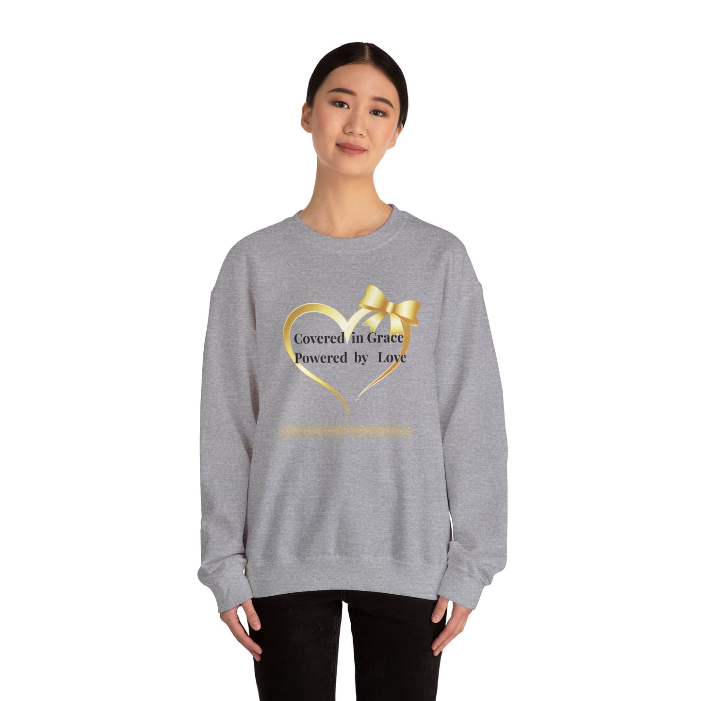 Our Queen Crewneck Sweatshirt — Gold Crown Graphic Pullover