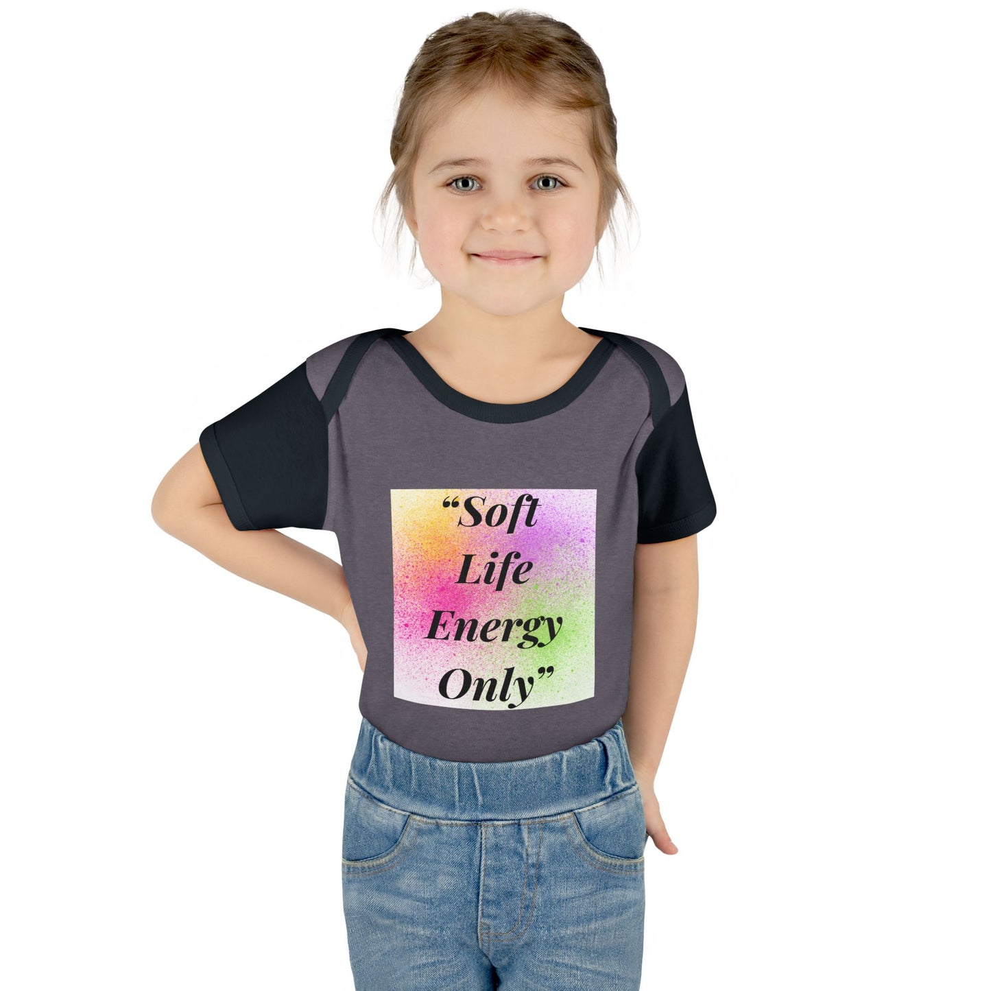 Cute Soft Life Energy Only Baby Bodysuit