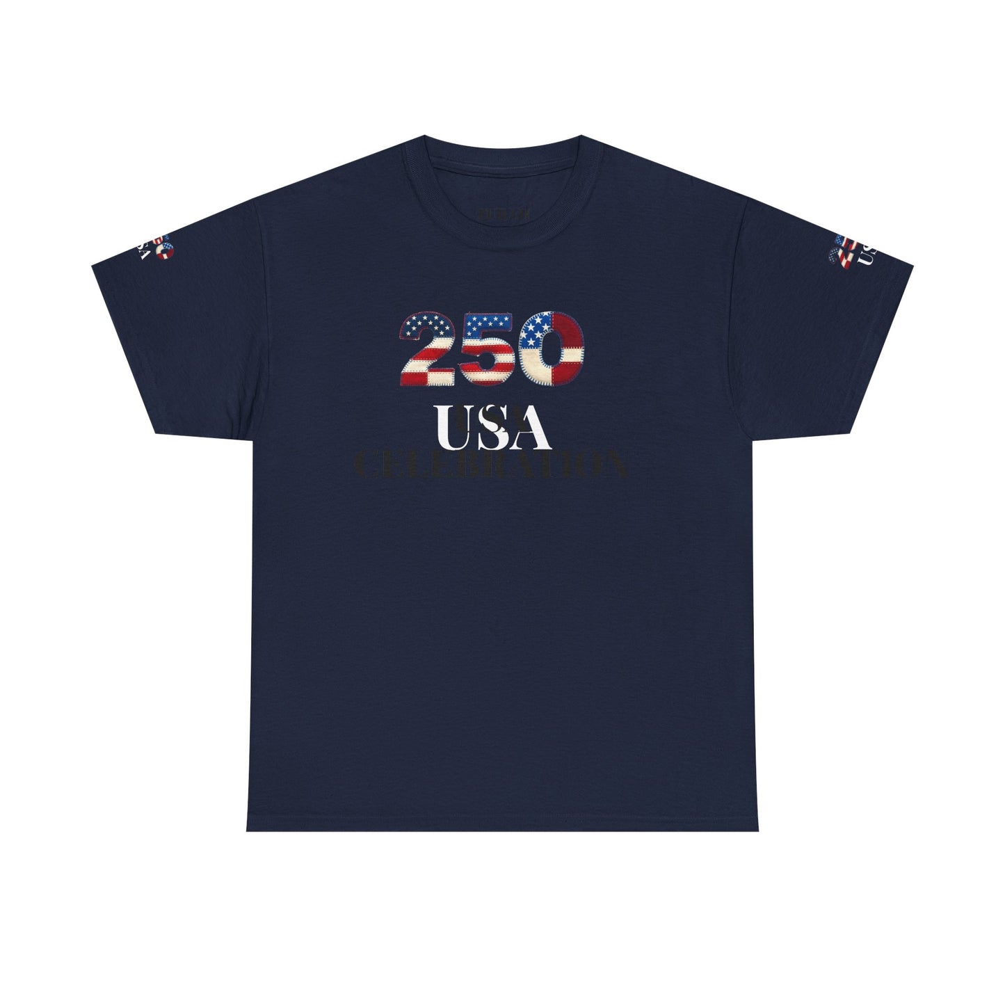 250 USA Celebration T‑Shirt — Patriotic 4th of July Tee