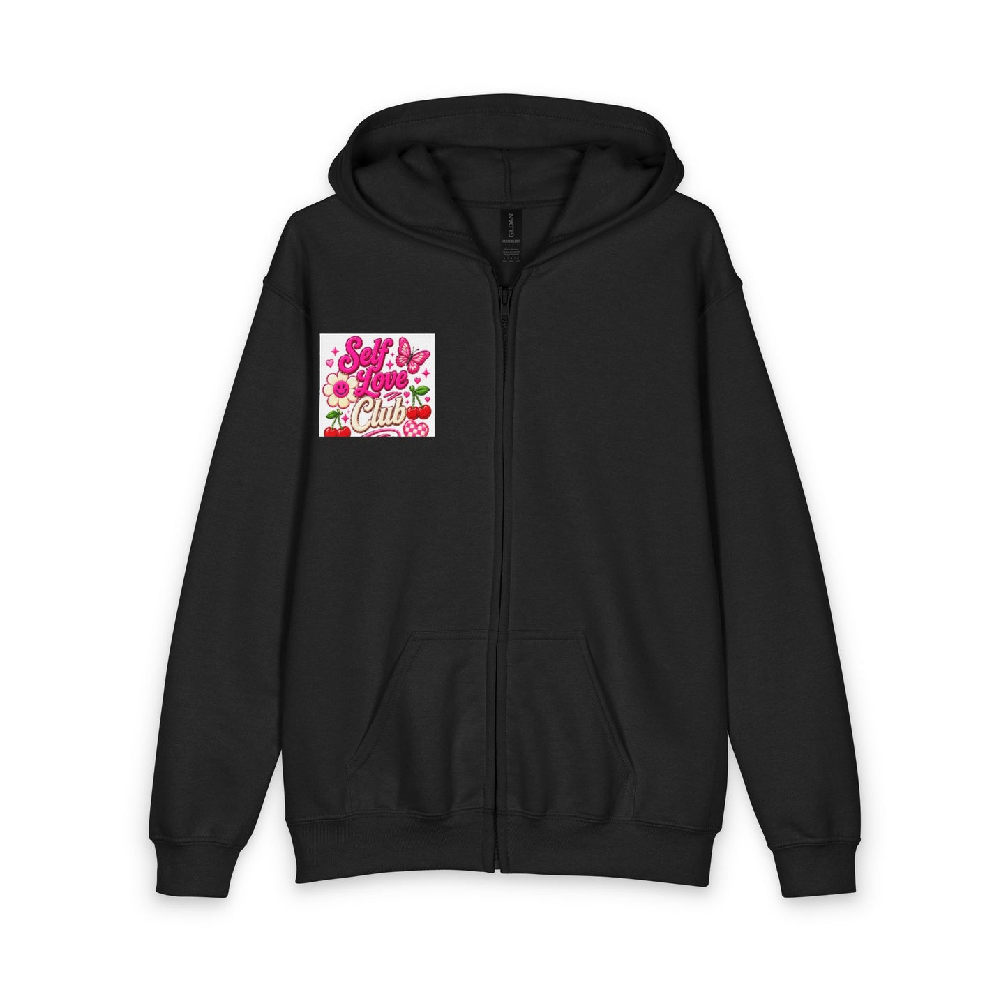 Say Love Club hoodie | Youth Zip-Up Hoodie