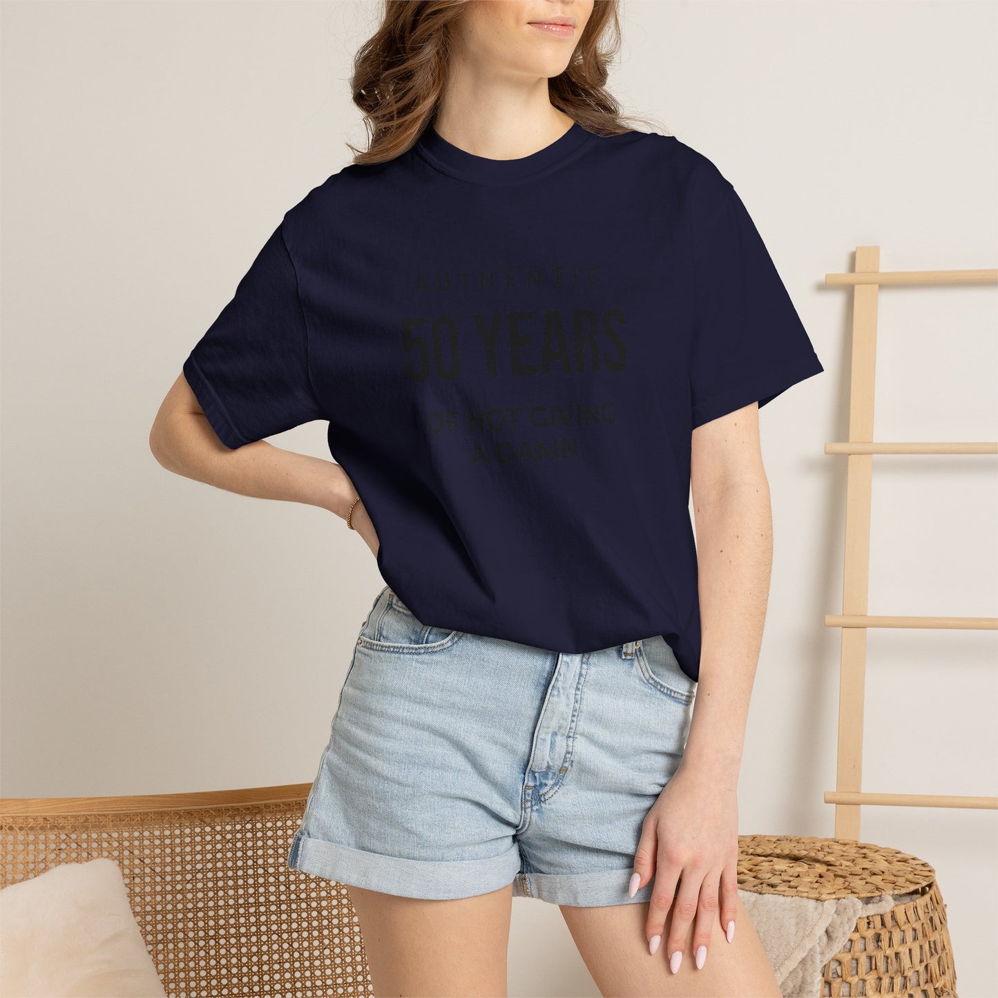 50 Years of Not Giving a Damn T-Shirt — Funny 50th Birthday Tee