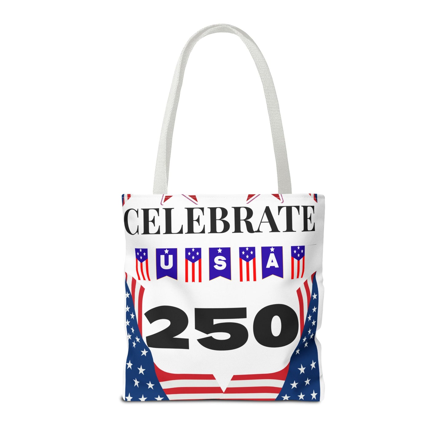 Celebrate USA 250 Tote Bag | 4th of July bag for firework