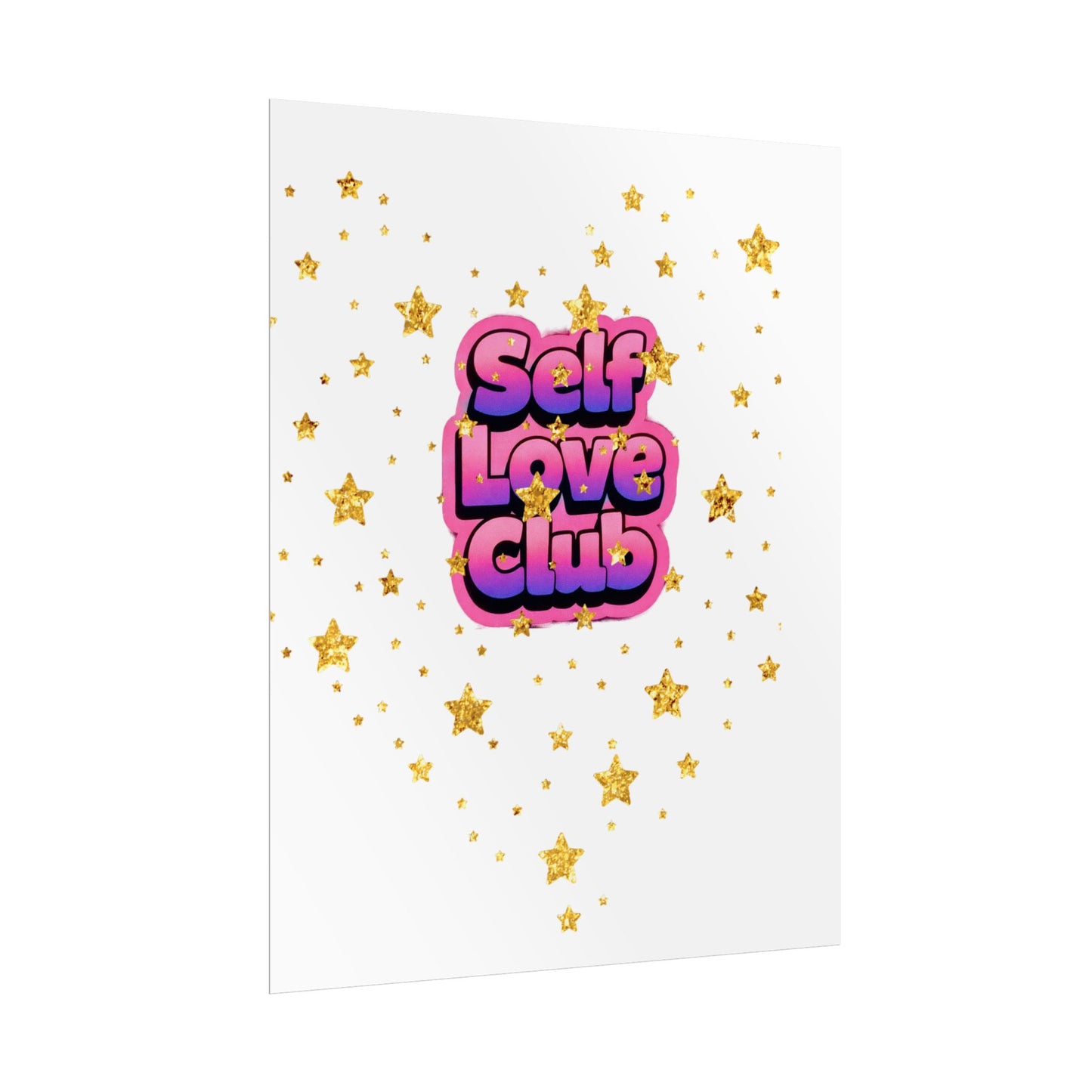 Self Love Club Poster FOR GIRLS