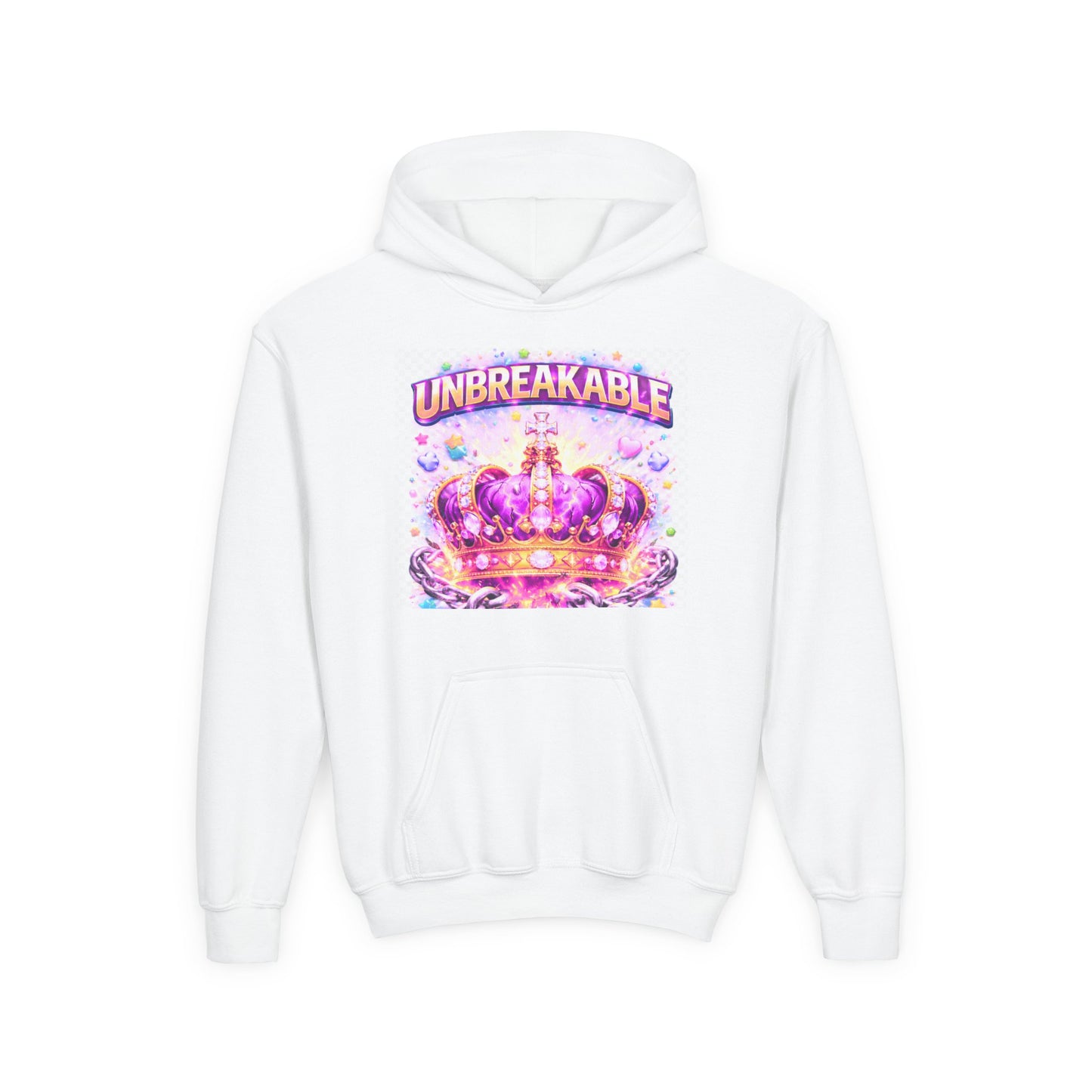 Inspirational Minimalist Motivational Quote Youth Hoodie | Motivational Hoodie