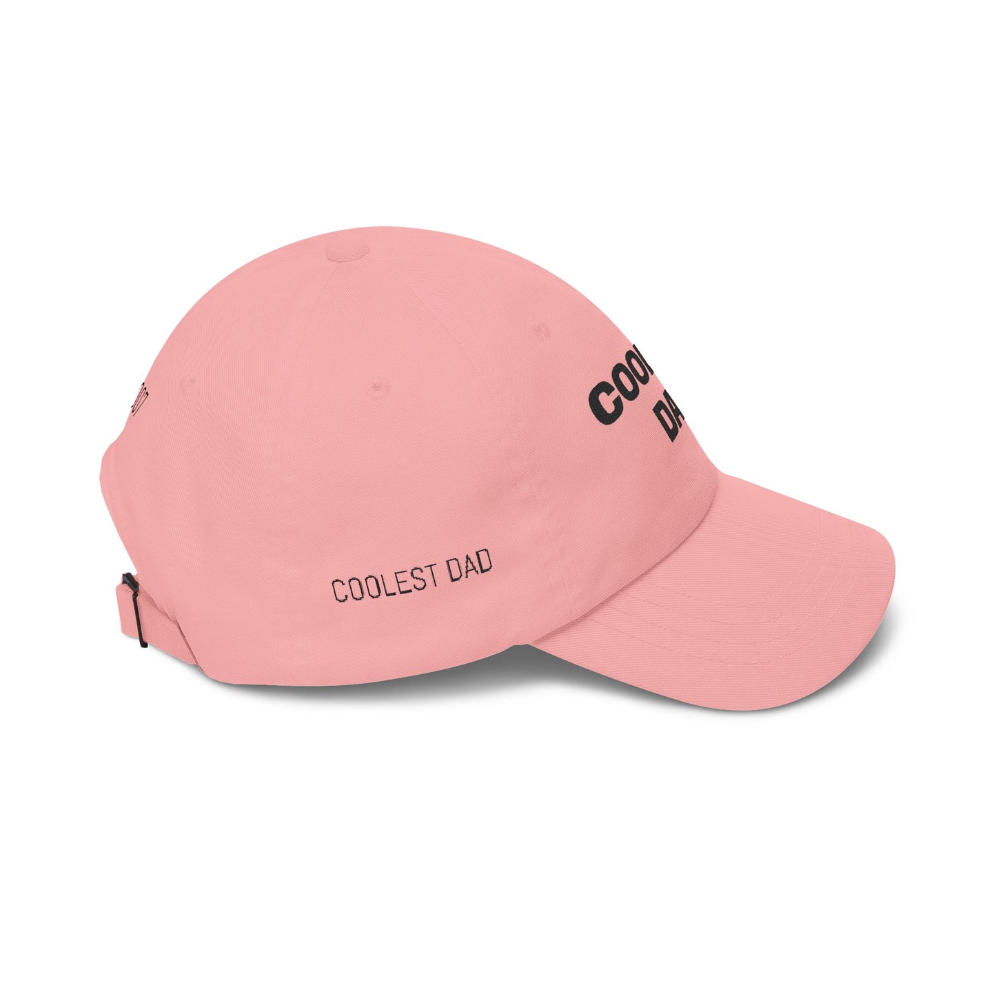 Coolest Dad Embroidered Cap — 'Coolest Dad' Front & 'EST 2007' Back