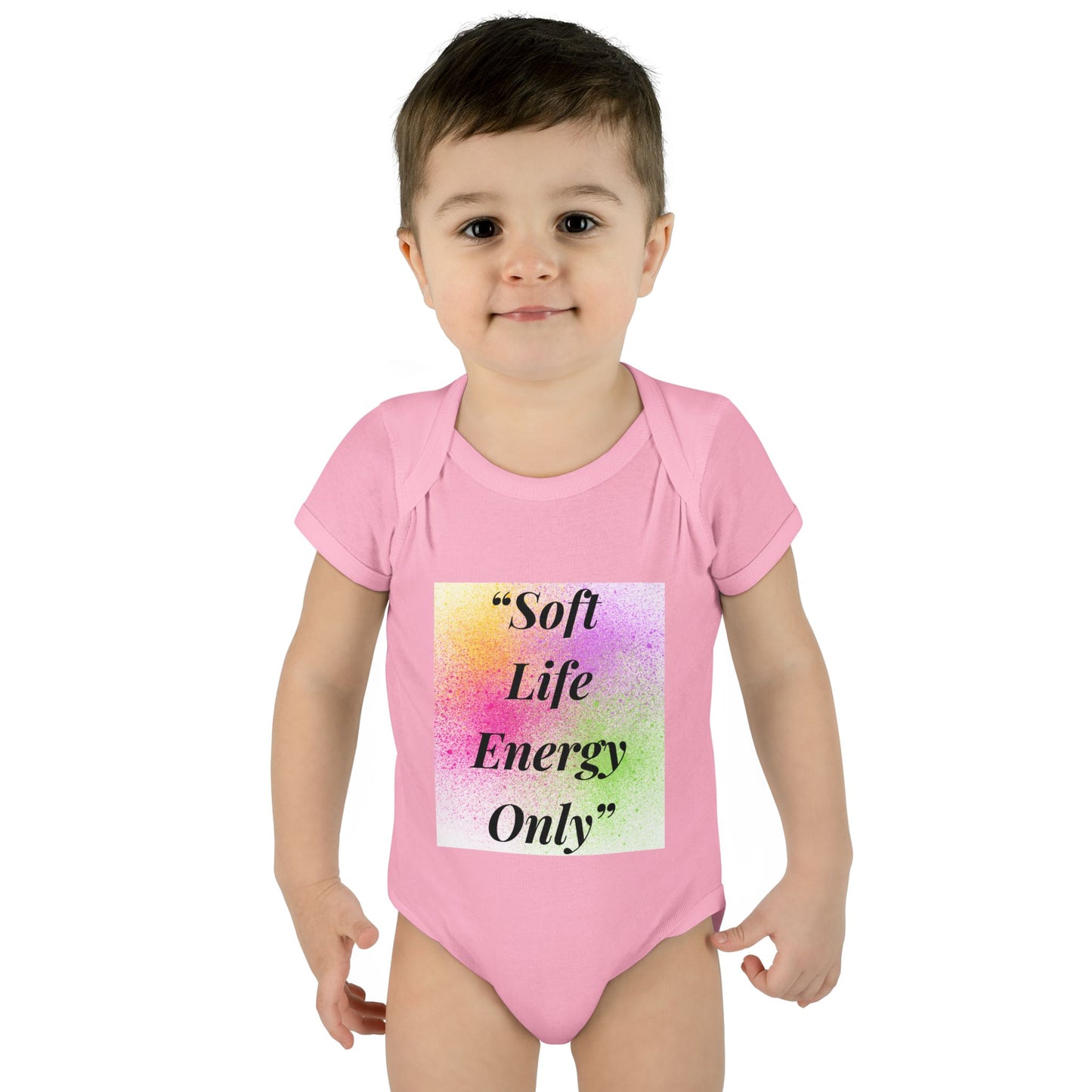 Cute Soft Life Energy Only Baby Bodysuit