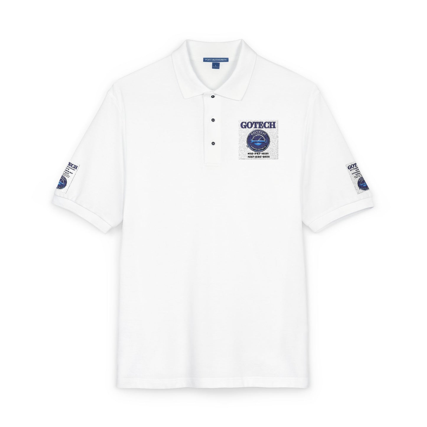 Embroidered Polo Shirt for Male and Female
